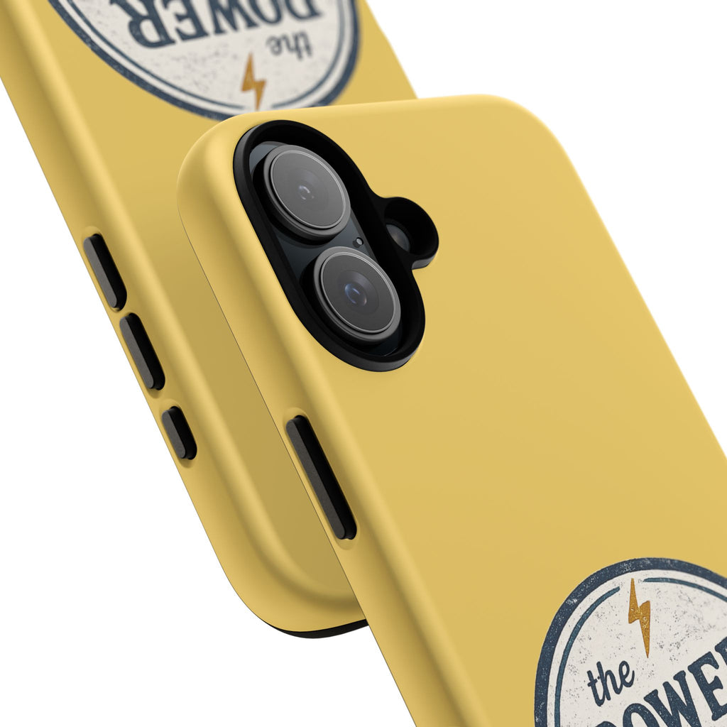 Phone Case — "The Power of Yet" Vintage Inspirational Protective Cover