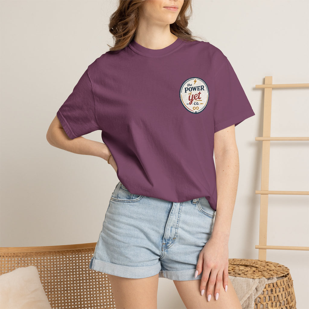 Progress Over Perfection T-Shirt — Retro Cowboy Motivational Tee