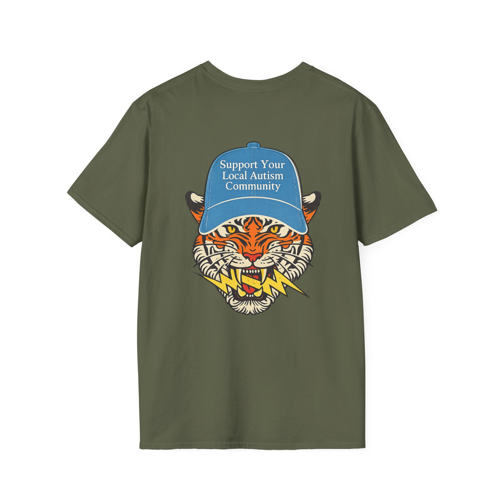 T-Shirt — The Power Yet Co. Retro Motivational Logo Tee