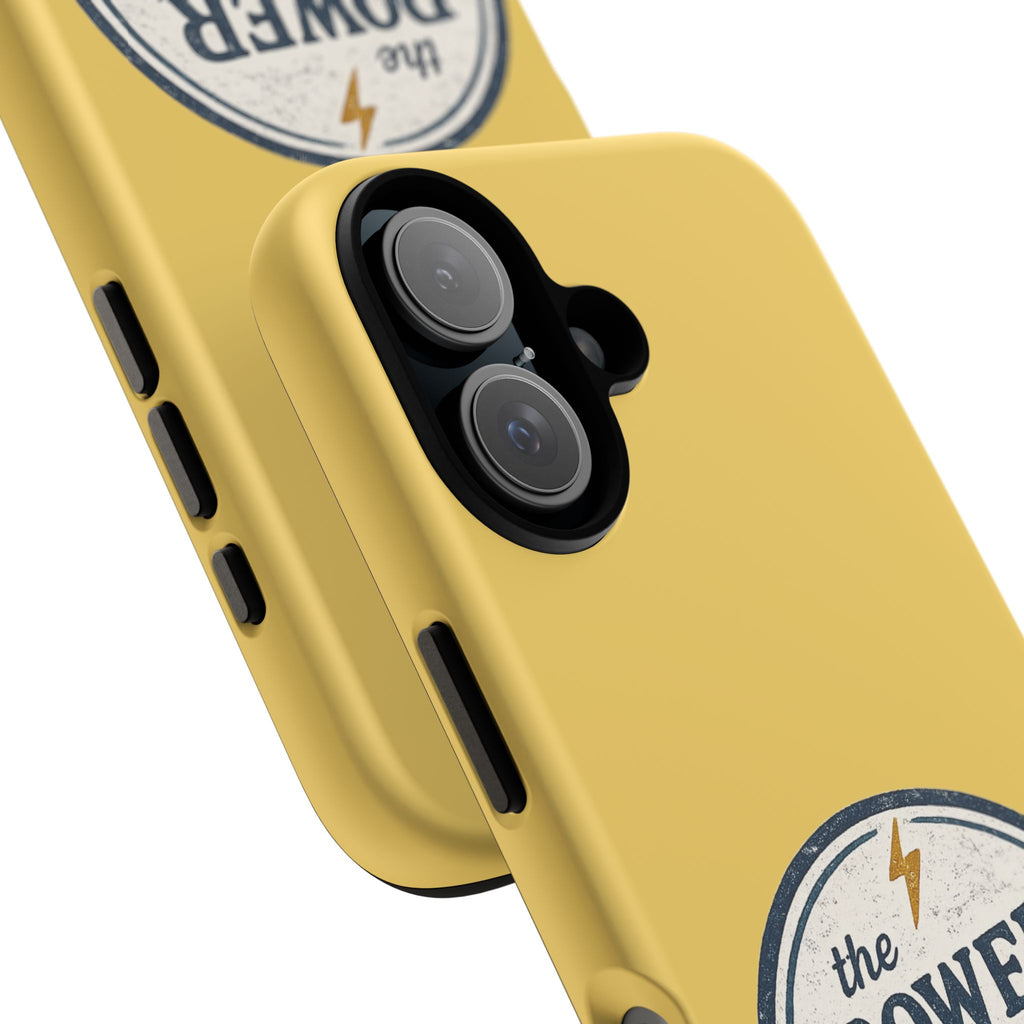 Phone Case — "The Power of Yet" Vintage Inspirational Protective Cover