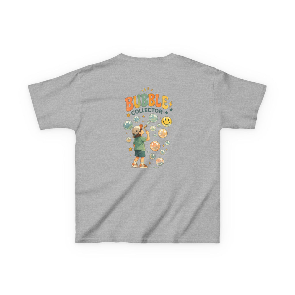 Kids T‑Shirt — "Bubble Collector" Cute Bubble Blower Tee for Kids