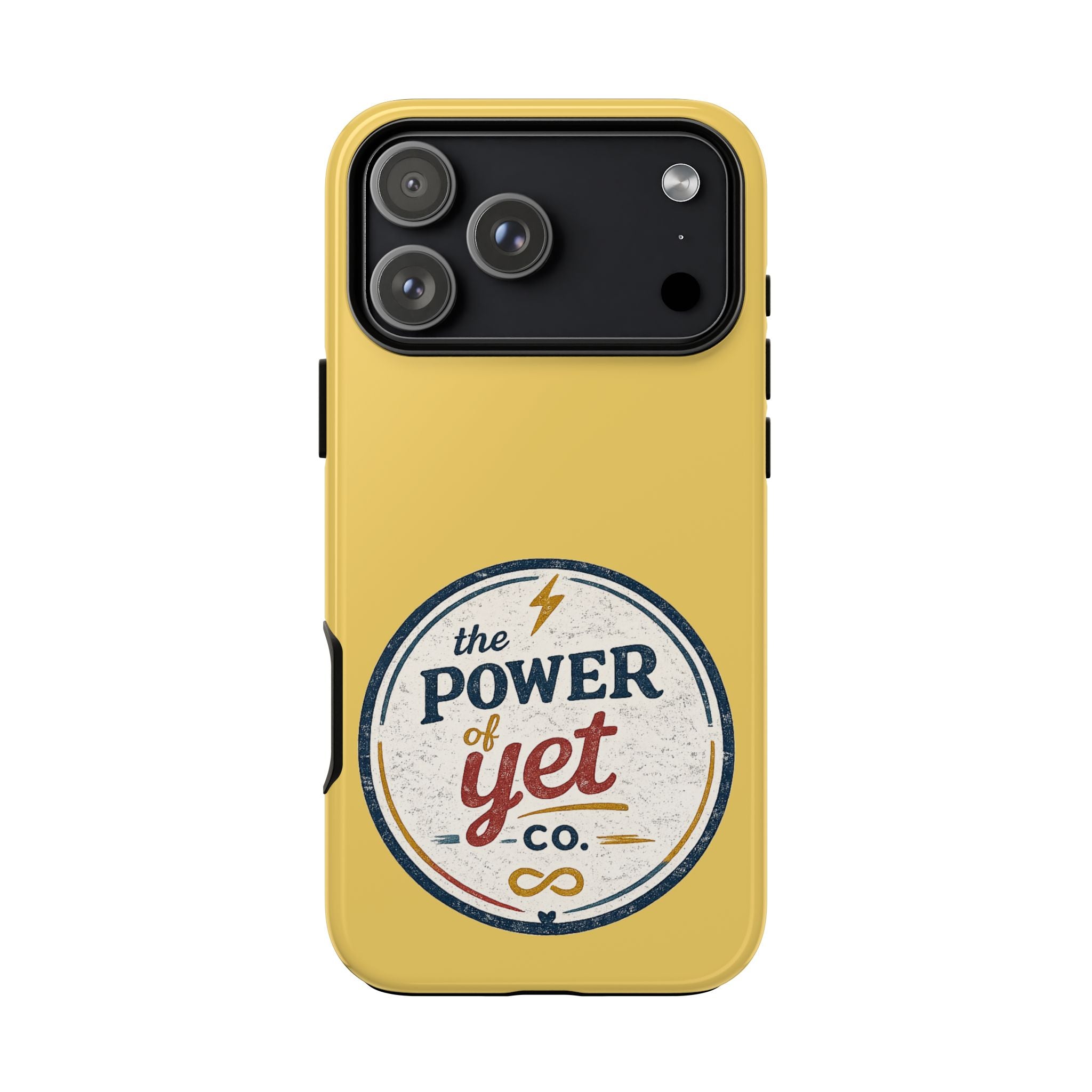 Phone Case — "The Power of Yet" Vintage Inspirational Protective Cover