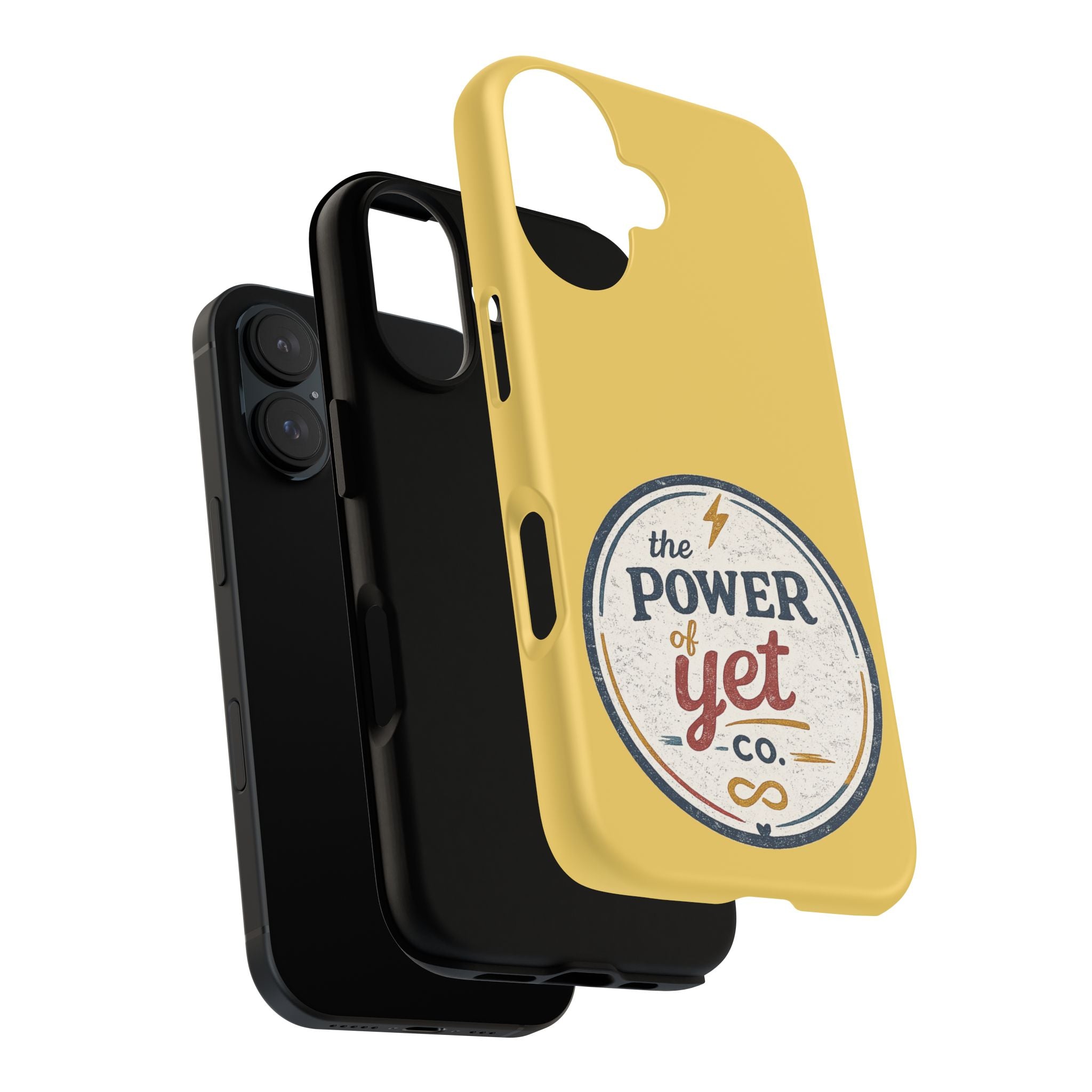 Phone Case — "The Power of Yet" Vintage Inspirational Protective Cover