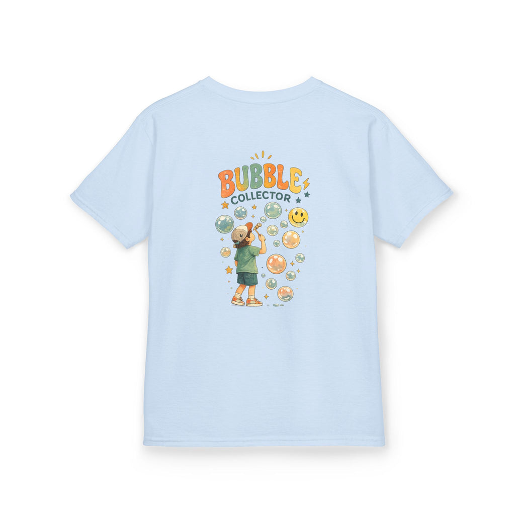 Kids T‑Shirt — "Bubble Collector" Cute Bubble Blower Tee for Kids
