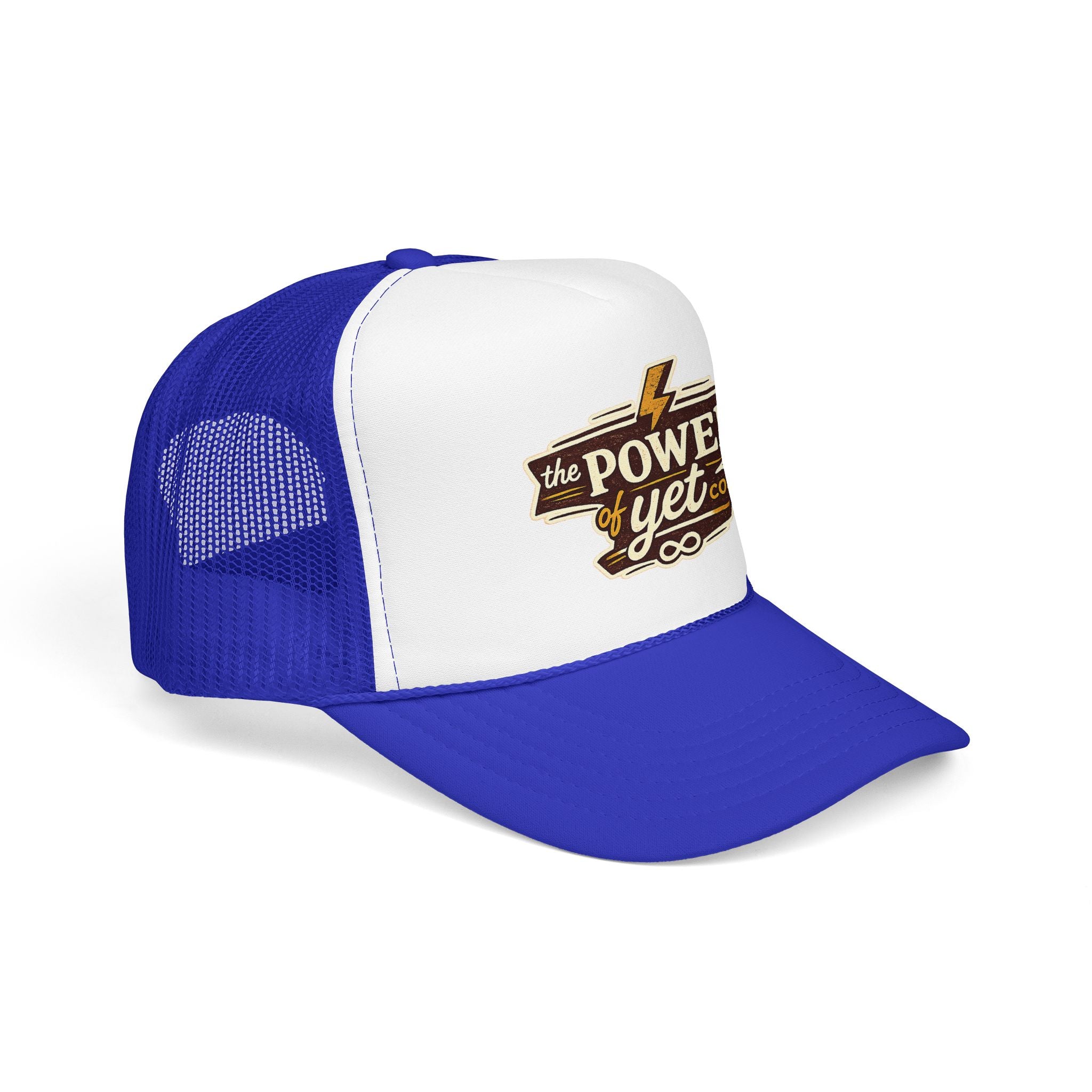 The Power of Yet Trucker Hat – Inspirational Mesh Foam Cap