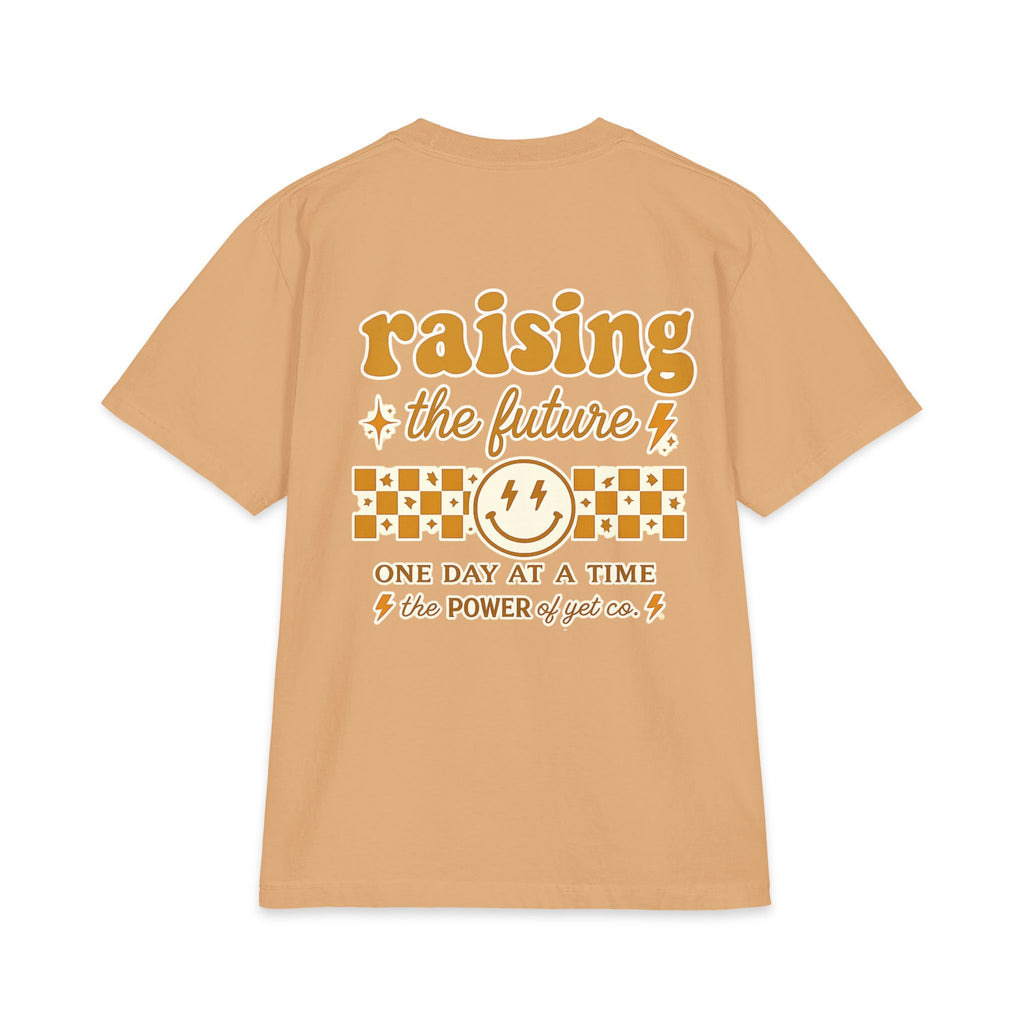 Raising the Future Tee — "One Day at a Time" Graphic T-Shirt