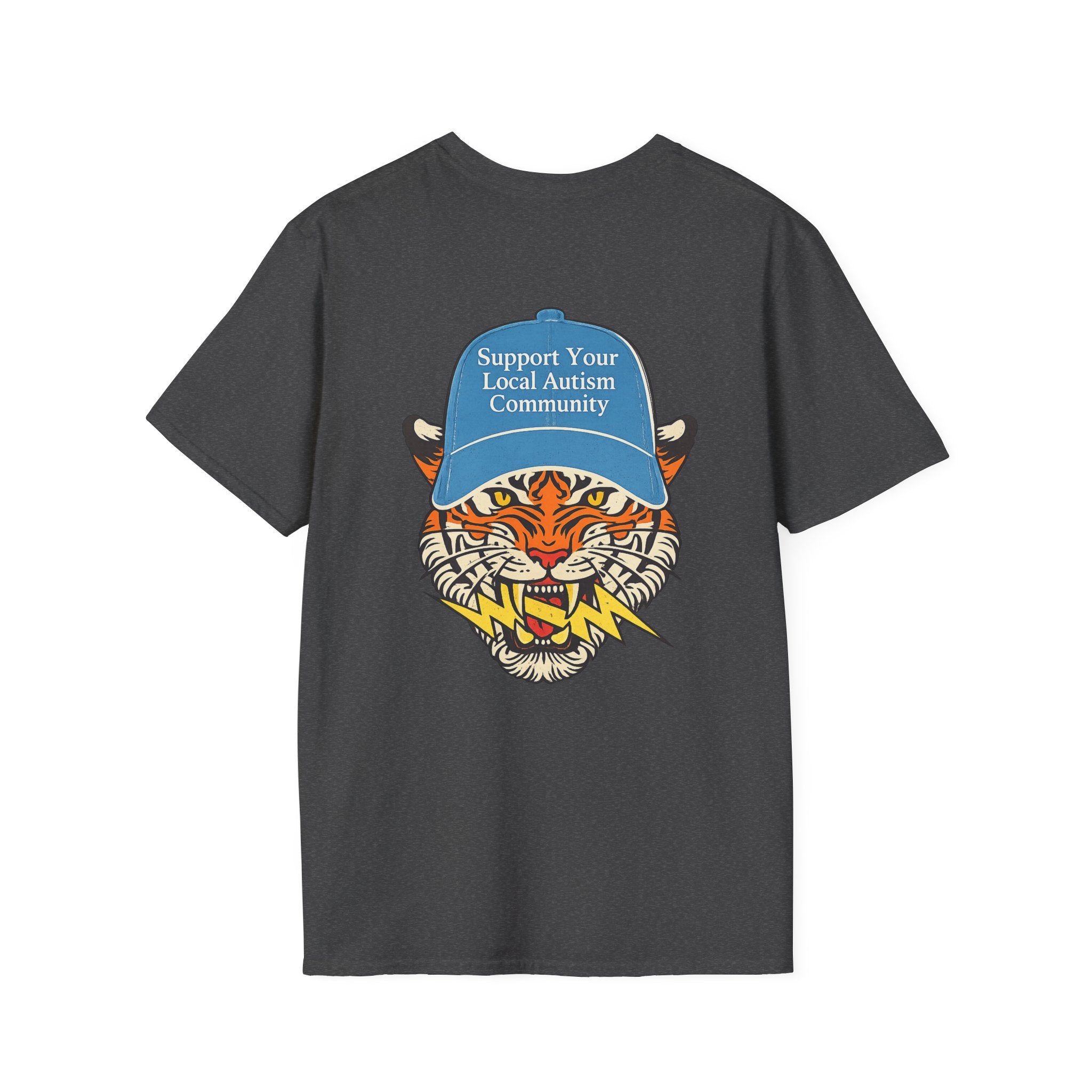 T-Shirt — The Power Yet Co. Retro Motivational Logo Tee