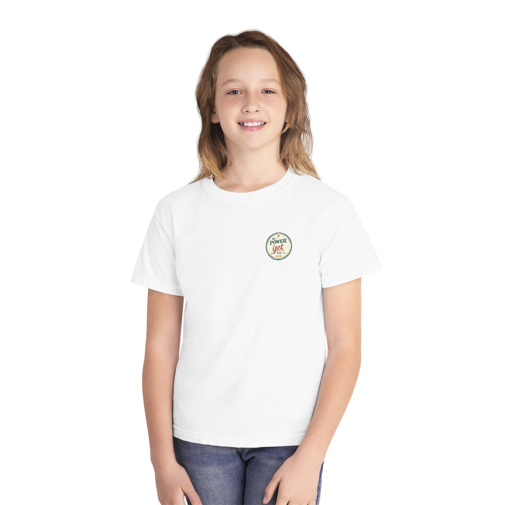 Youth T-Shirt — “Different Is My Superpower” Retro Pride Graphic Tee