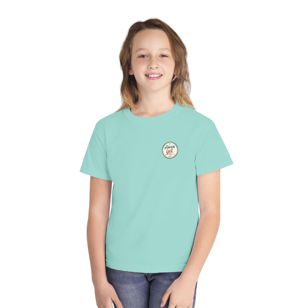 Youth T-Shirt — “Different Is My Superpower” Retro Pride Graphic Tee