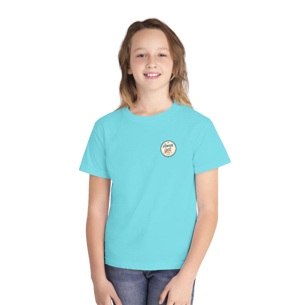Youth T-Shirt — “Different Is My Superpower” Retro Pride Graphic Tee