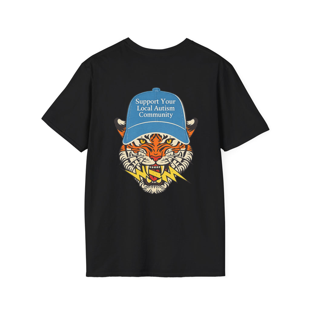 T-Shirt — The Power Yet Co. Retro Motivational Logo Tee