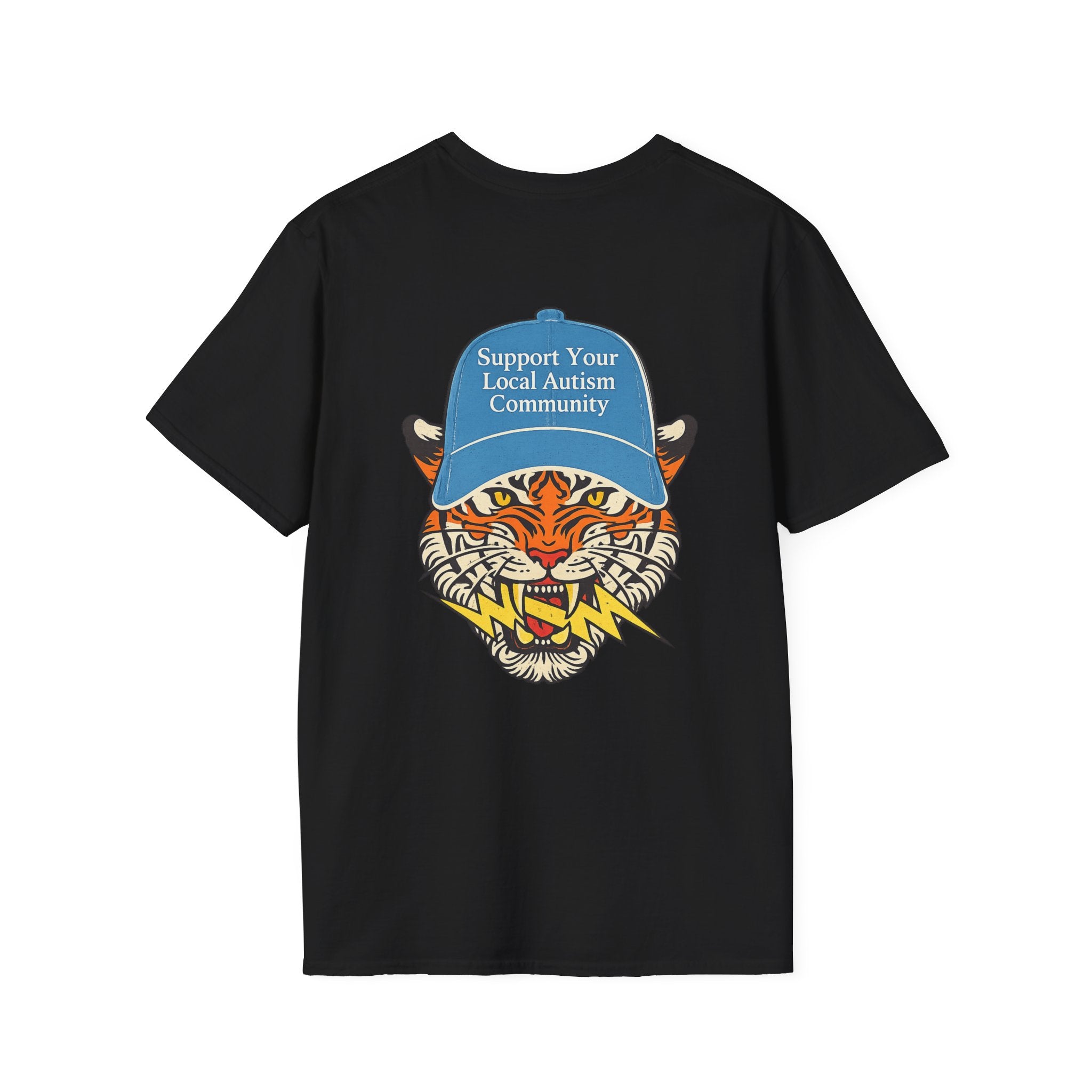 T-Shirt — The Power Yet Co. Retro Motivational Logo Tee