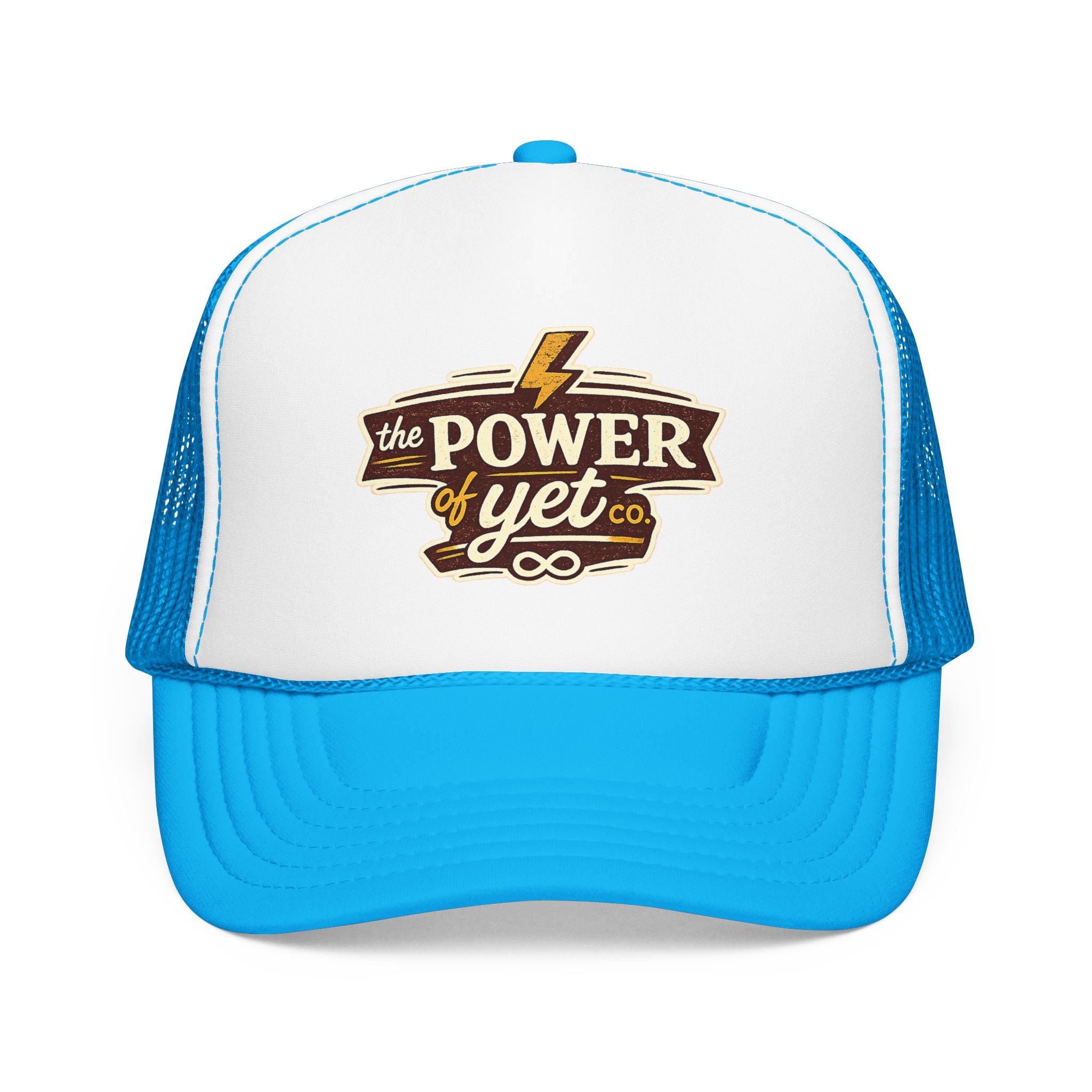 The Power of Yet Trucker Hat – Inspirational Mesh Foam Cap