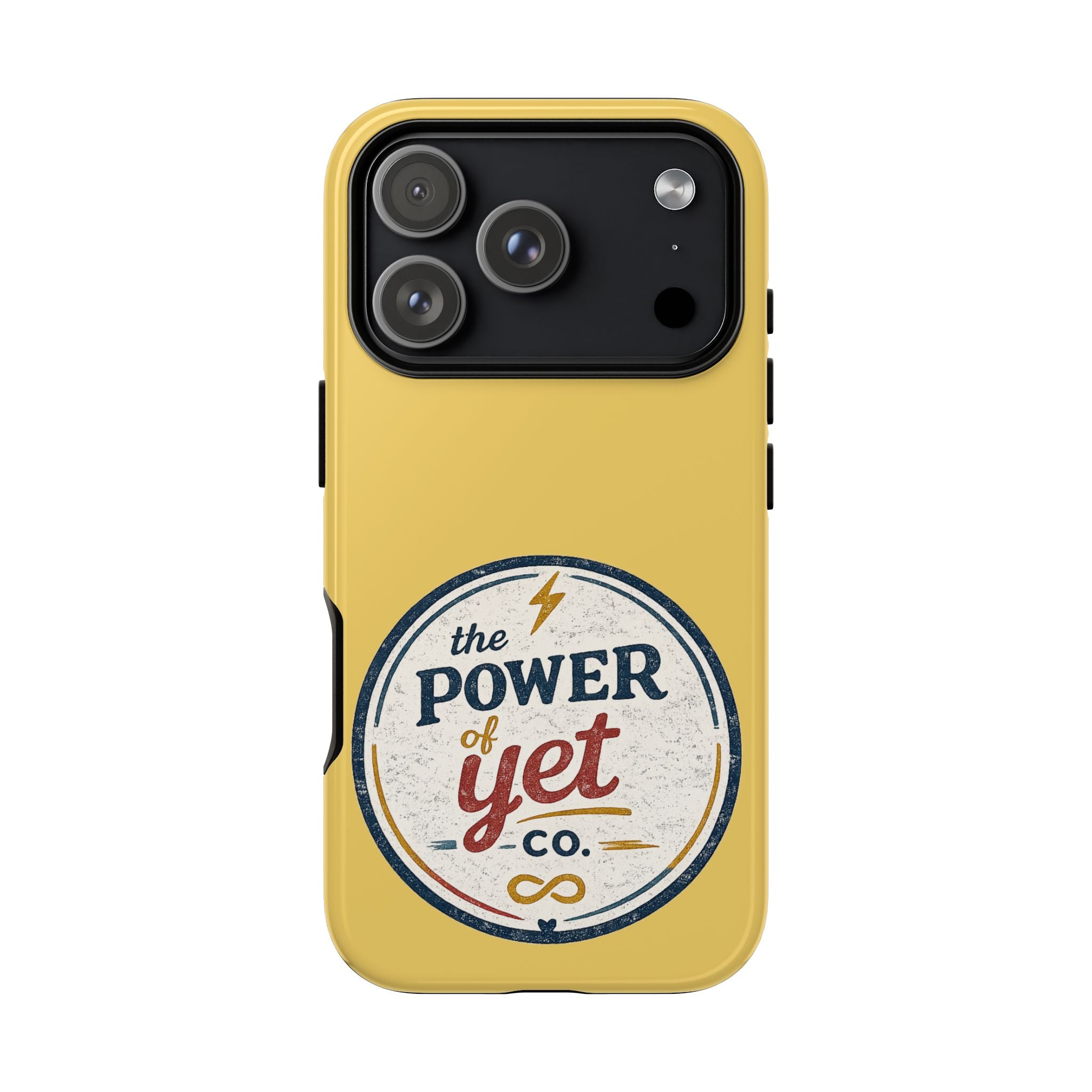 Phone Case — "The Power of Yet" Vintage Inspirational Protective Cover