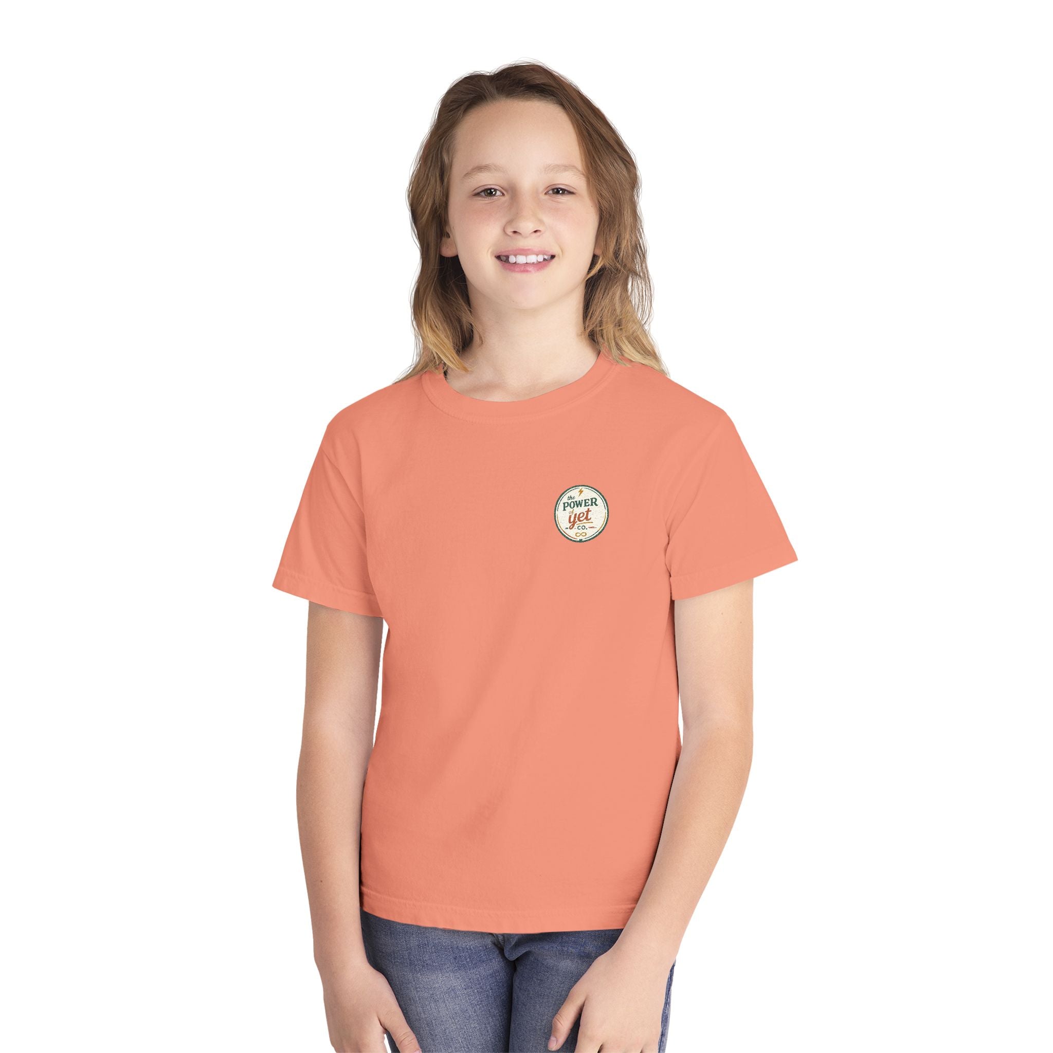 Youth T-Shirt — “Different Is My Superpower” Retro Pride Graphic Tee