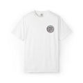 Vintage Travel Patch T-Shirt — 'I  NY' Retro Chest Logo
