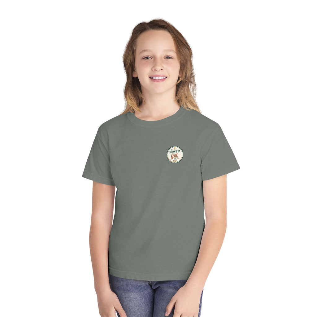 Youth T-Shirt — “Different Is My Superpower” Retro Pride Graphic Tee