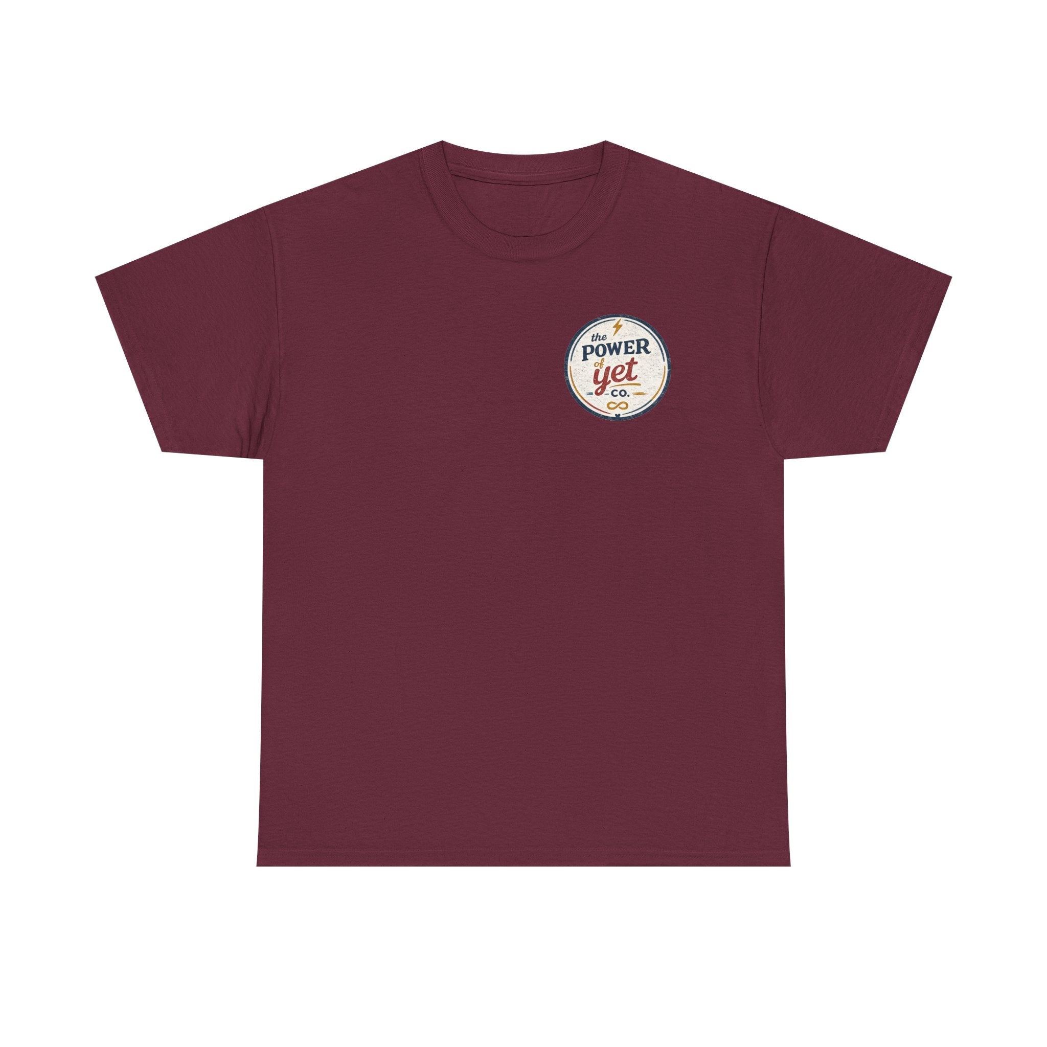 The Power of Yet Tee — Motivational Graphic T-Shirt