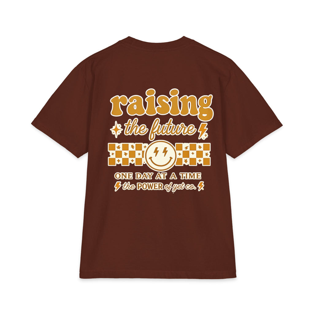 Raising the Future Tee — "One Day at a Time" Graphic T-Shirt