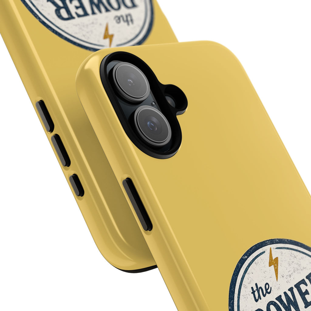 Phone Case — "The Power of Yet" Vintage Inspirational Protective Cover