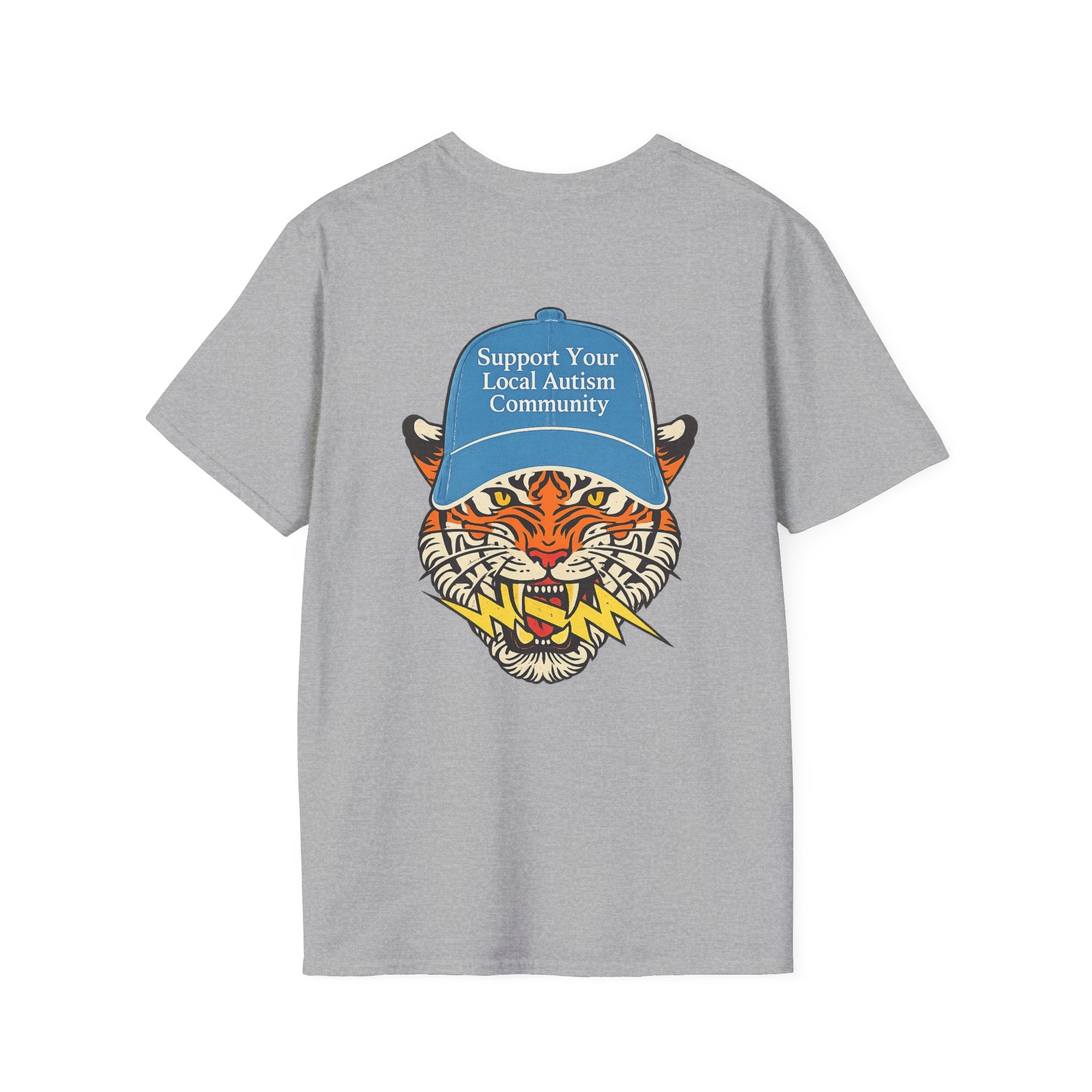 T-Shirt — The Power Yet Co. Retro Motivational Logo Tee