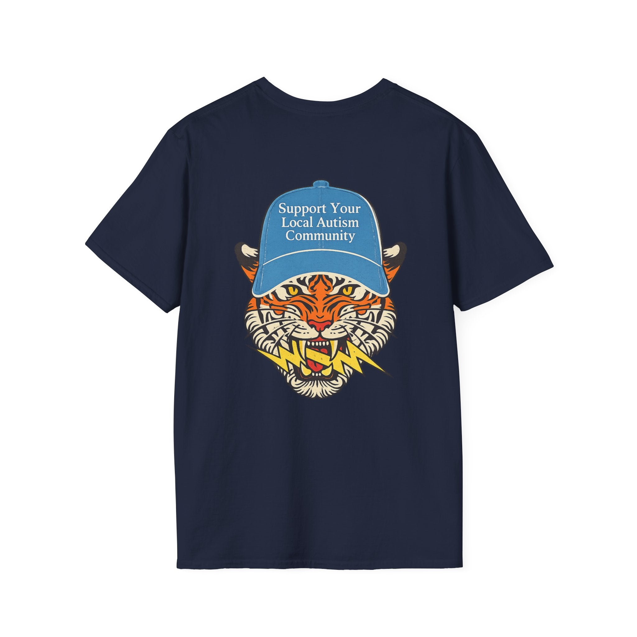 T-Shirt — The Power Yet Co. Retro Motivational Logo Tee