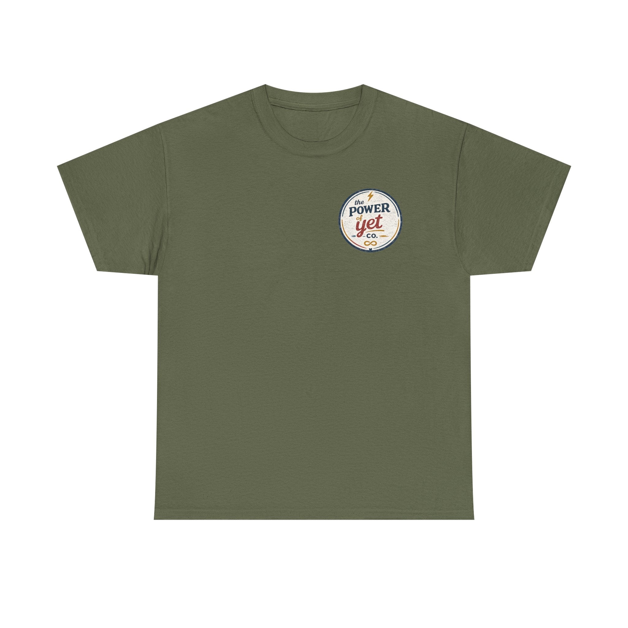 The Power of Yet Tee — Motivational Graphic T-Shirt