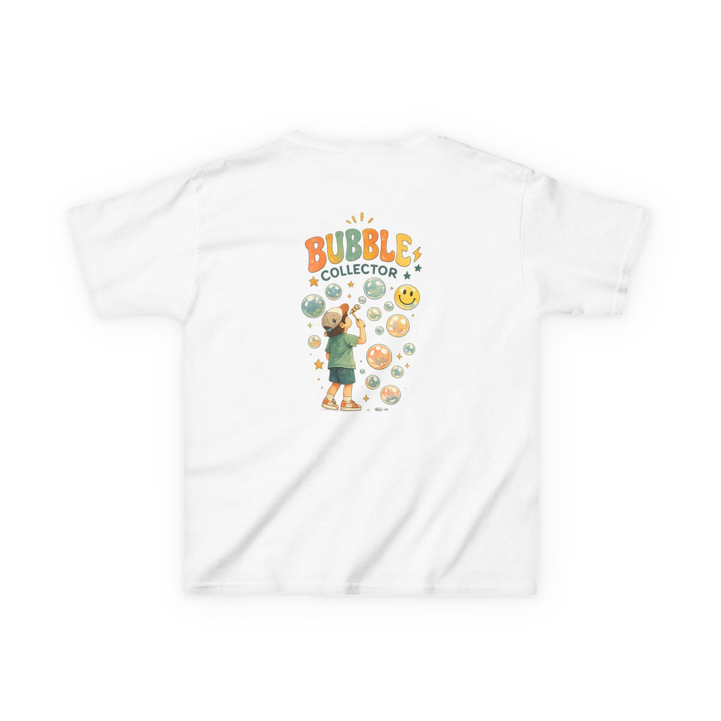 Kids T‑Shirt — "Bubble Collector" Cute Bubble Blower Tee for Kids