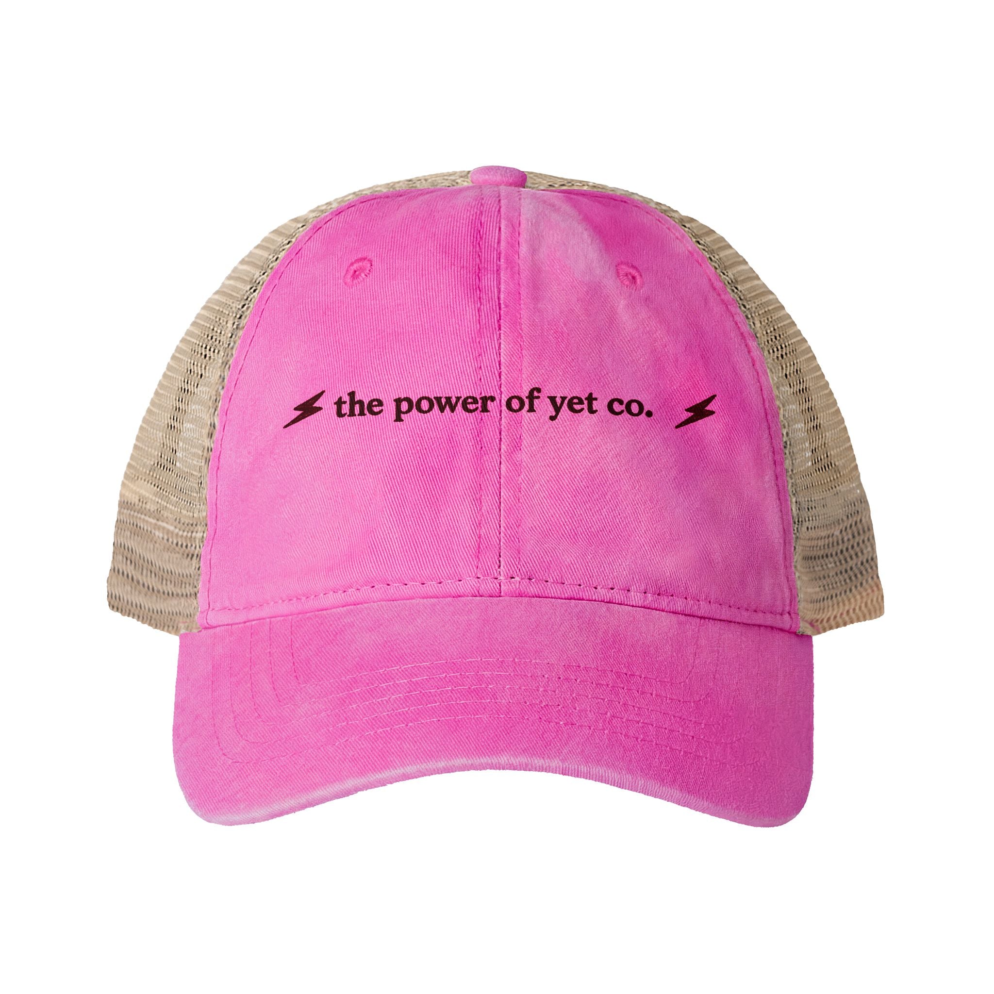 Women's Washed Mesh-Back Cap