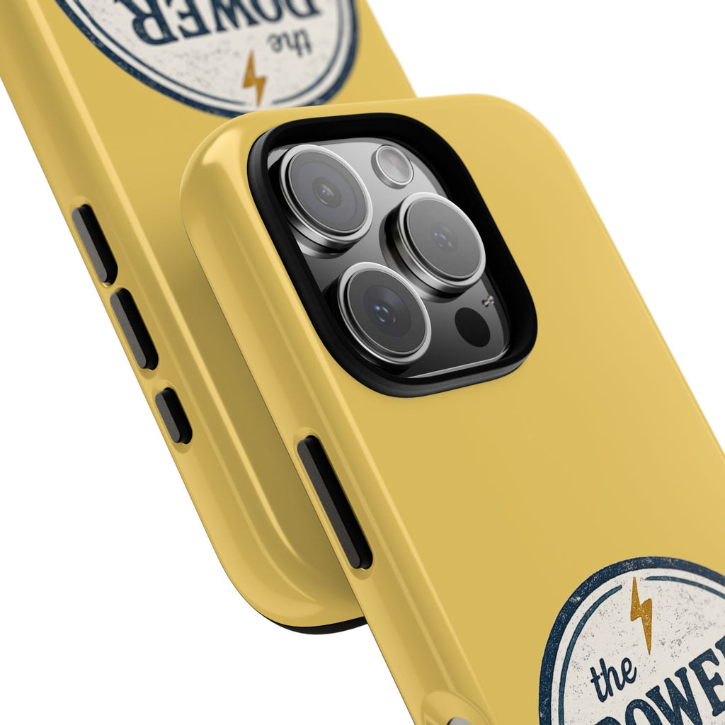 Phone Case — "The Power of Yet" Vintage Inspirational Protective Cover