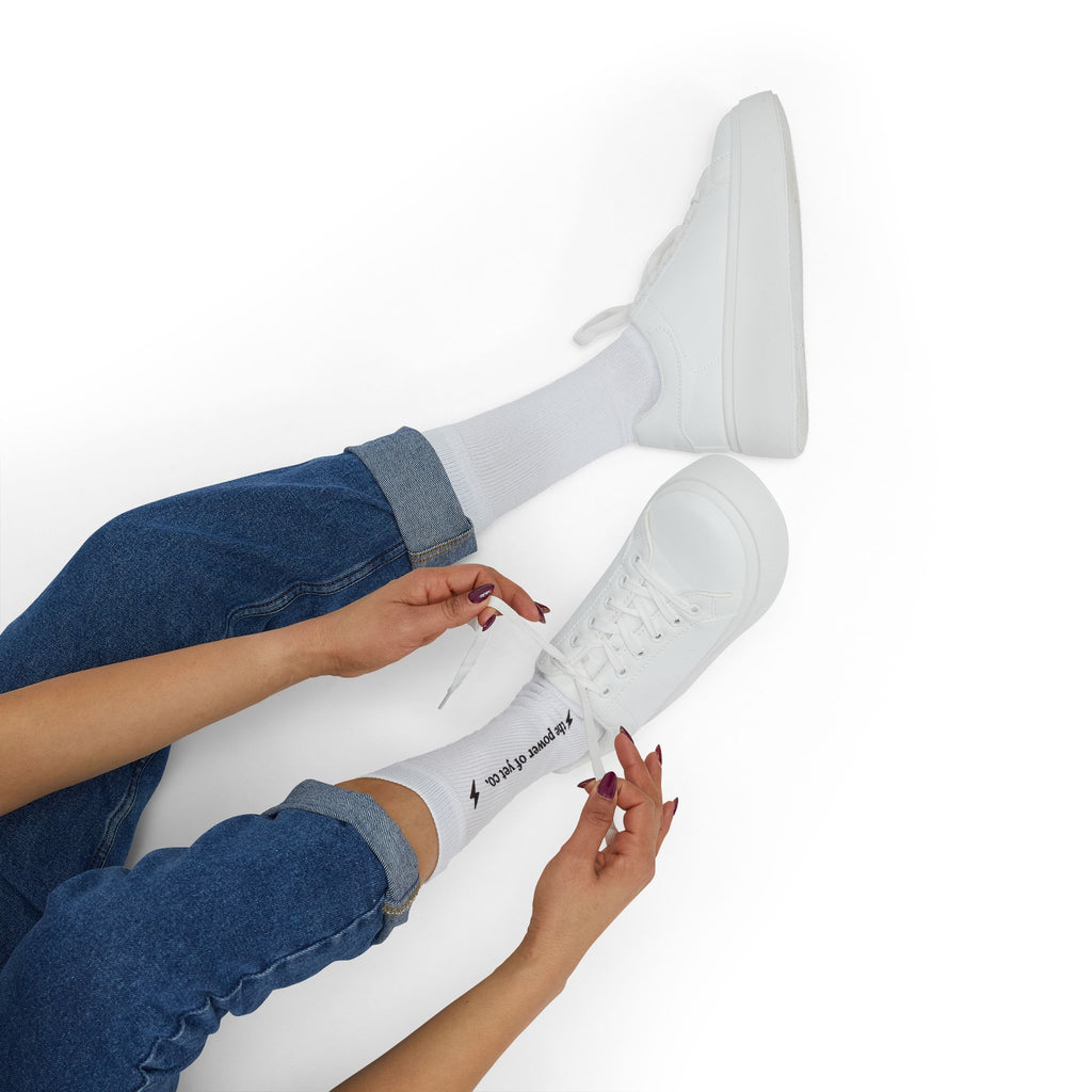 Custom Sublimation Socks — The Power of Yret Co. Athletic Crew Socks