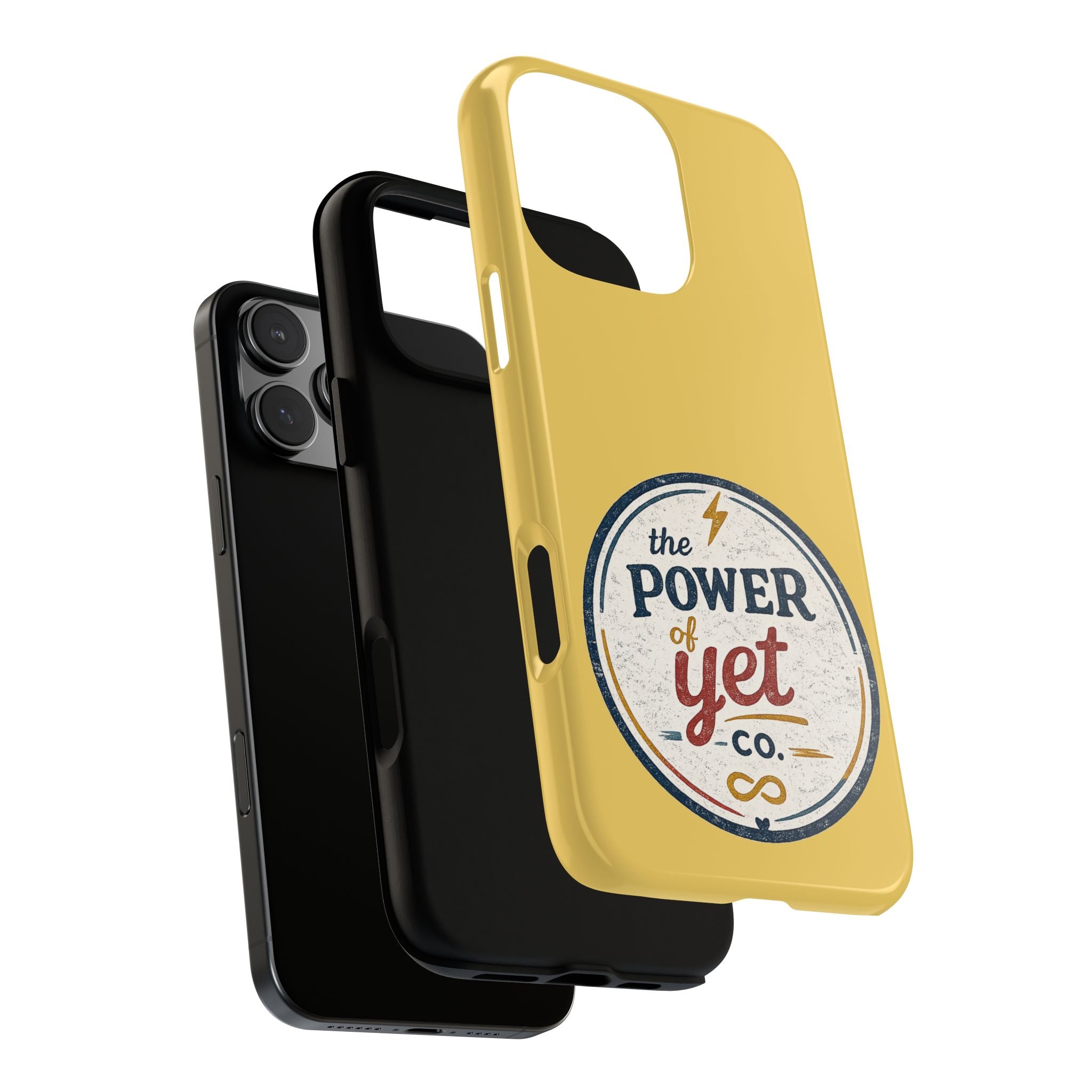Phone Case — "The Power of Yet" Vintage Inspirational Protective Cover