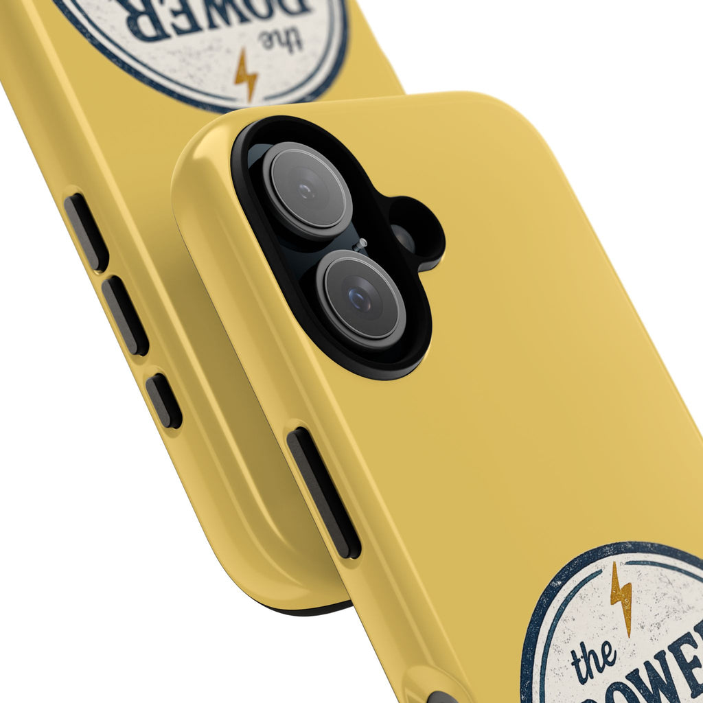 Phone Case — "The Power of Yet" Vintage Inspirational Protective Cover