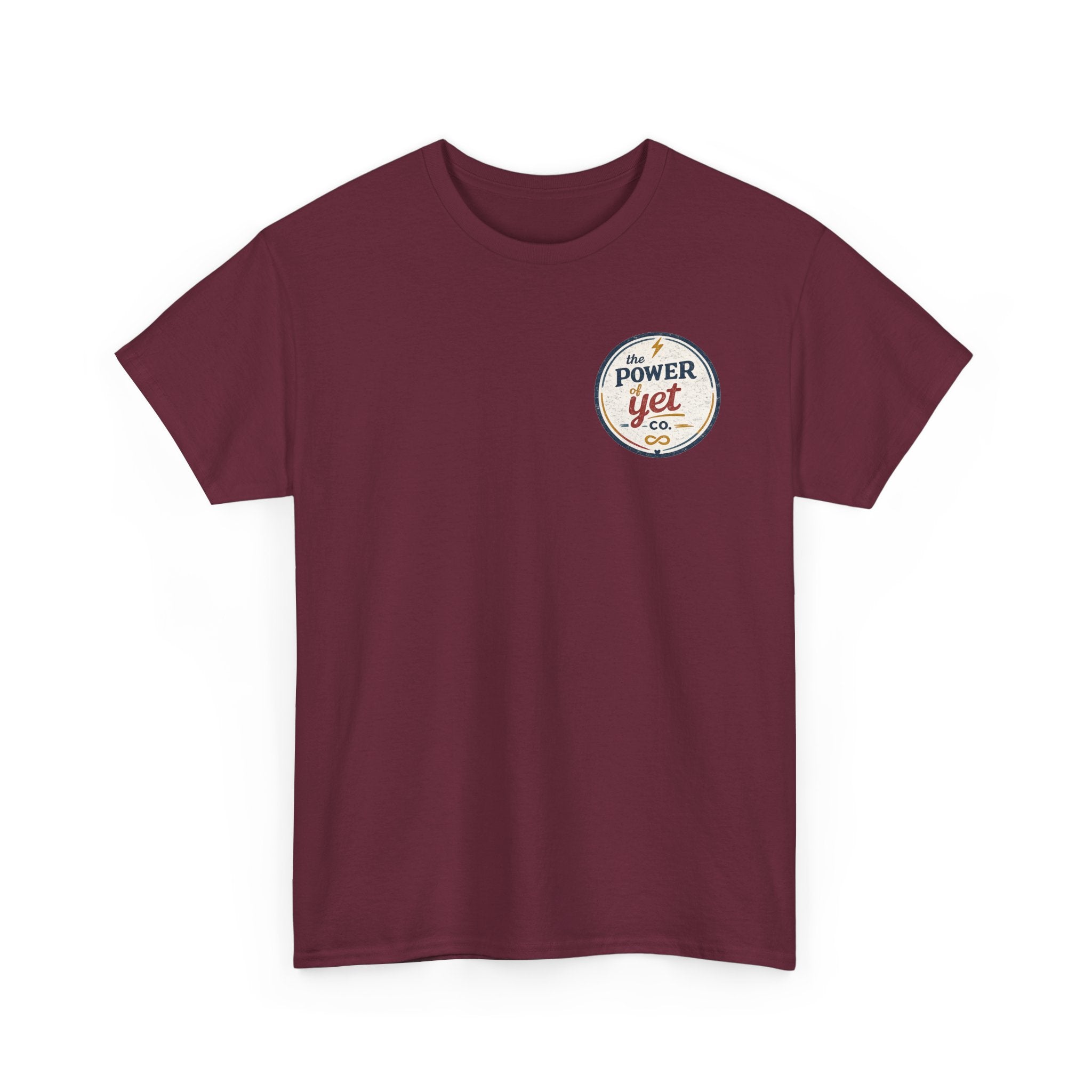 The Power of Yet Tee — Motivational Graphic T-Shirt