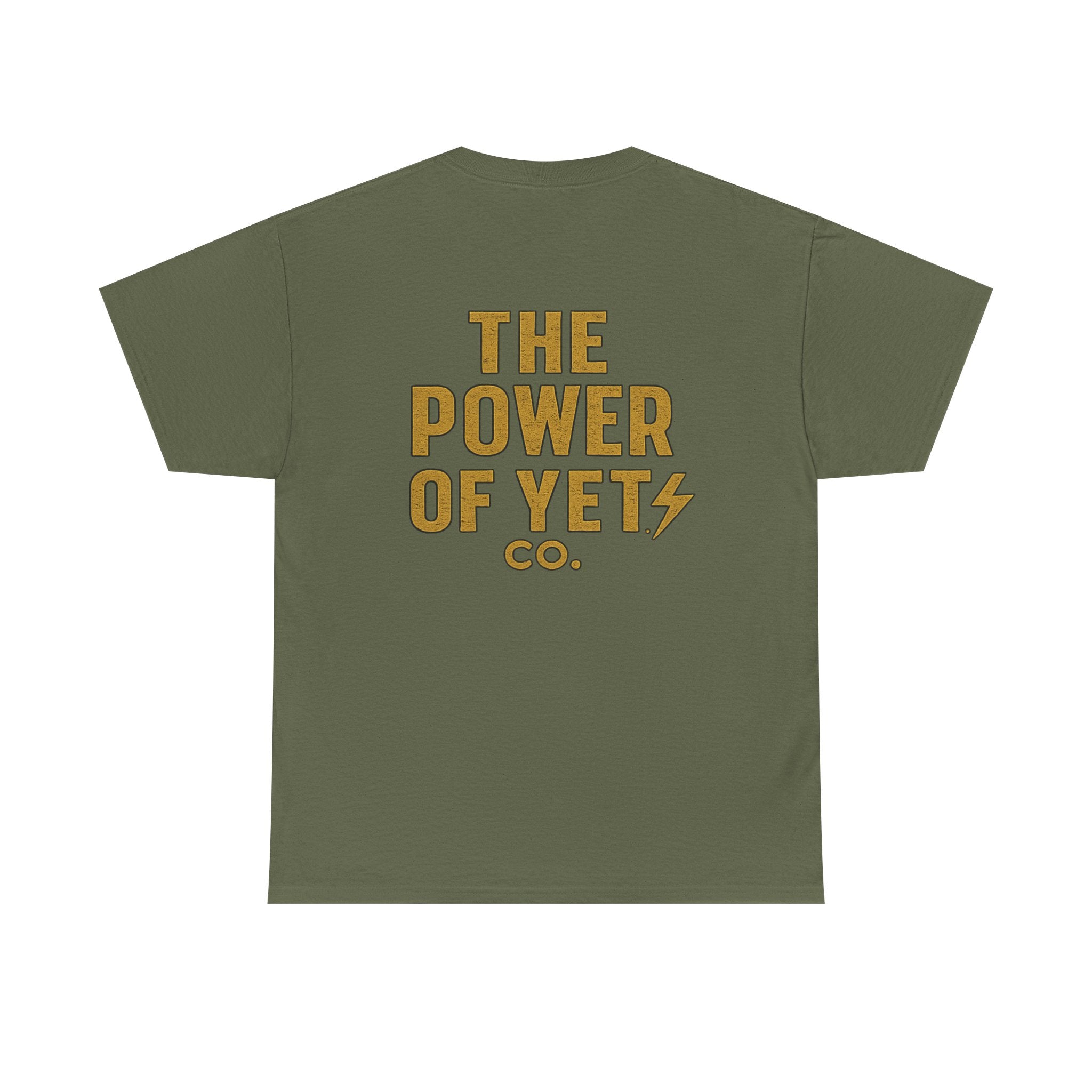 The Power of Yet Tee — Motivational Graphic T-Shirt