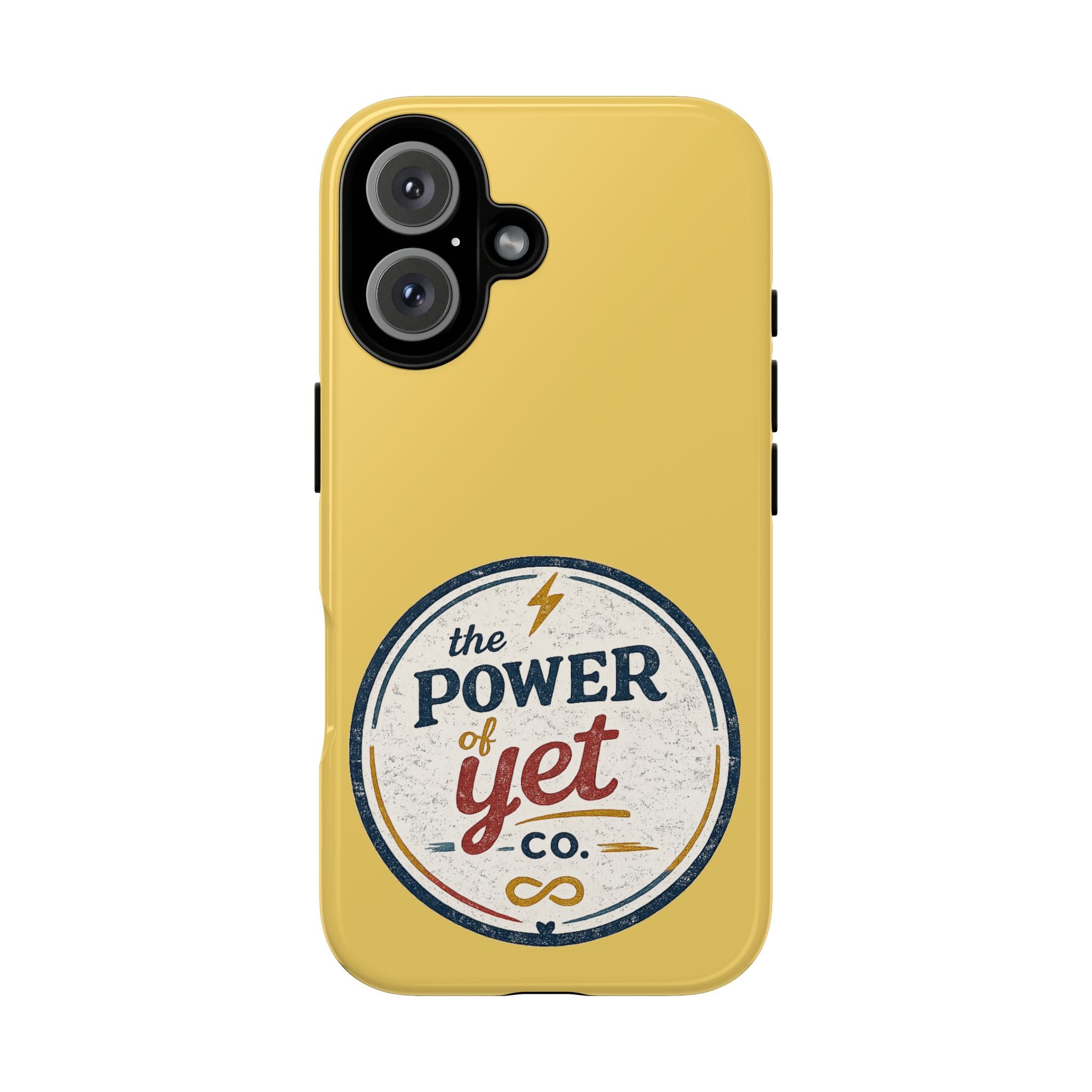 Phone Case — "The Power of Yet" Vintage Inspirational Protective Cover