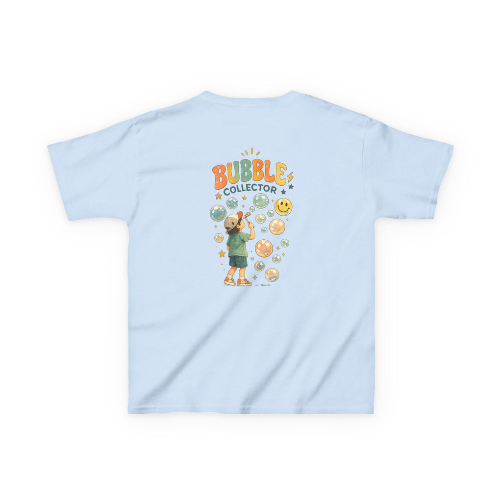 Kids T‑Shirt — "Bubble Collector" Cute Bubble Blower Tee for Kids