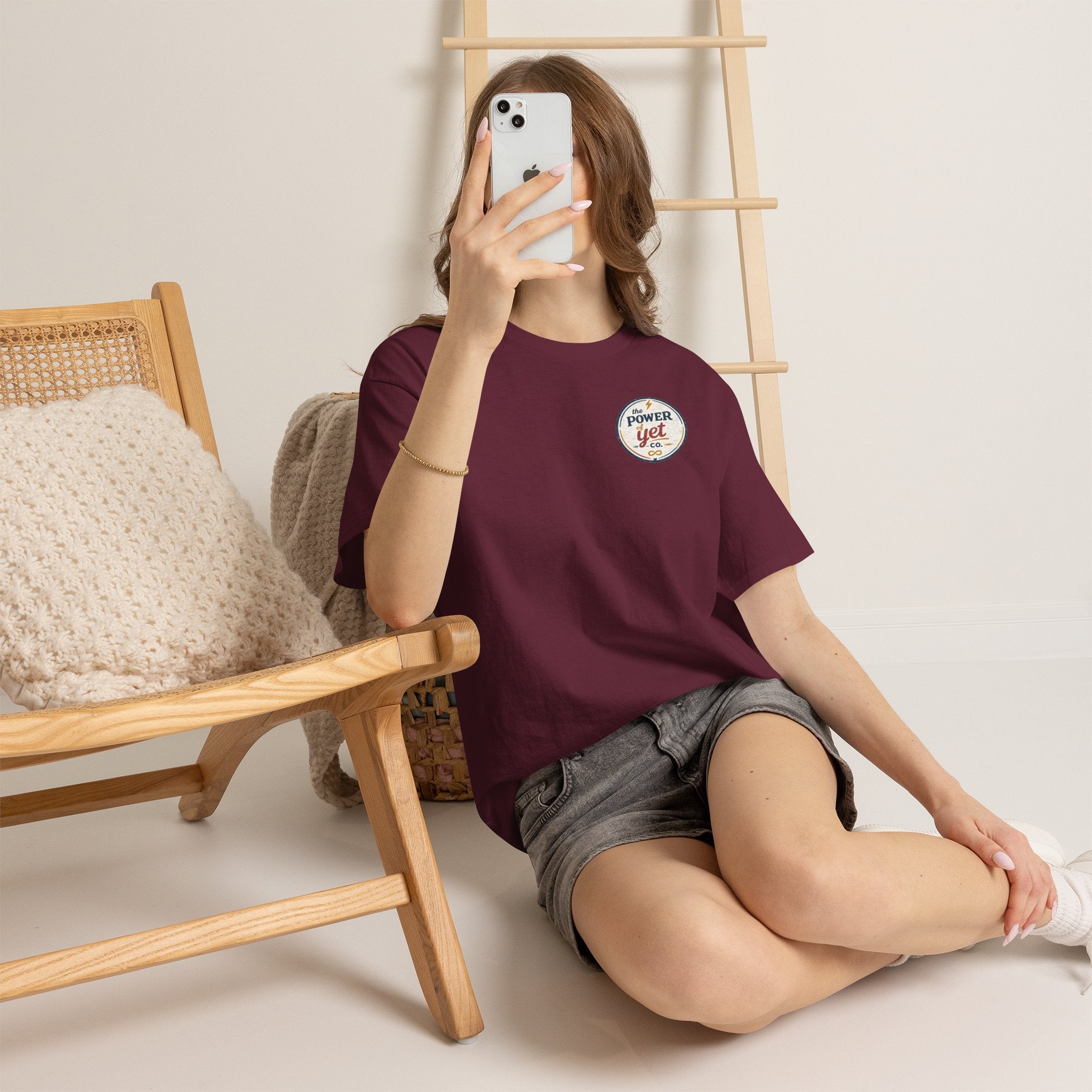 The Power of Yet Tee — Motivational Graphic T-Shirt