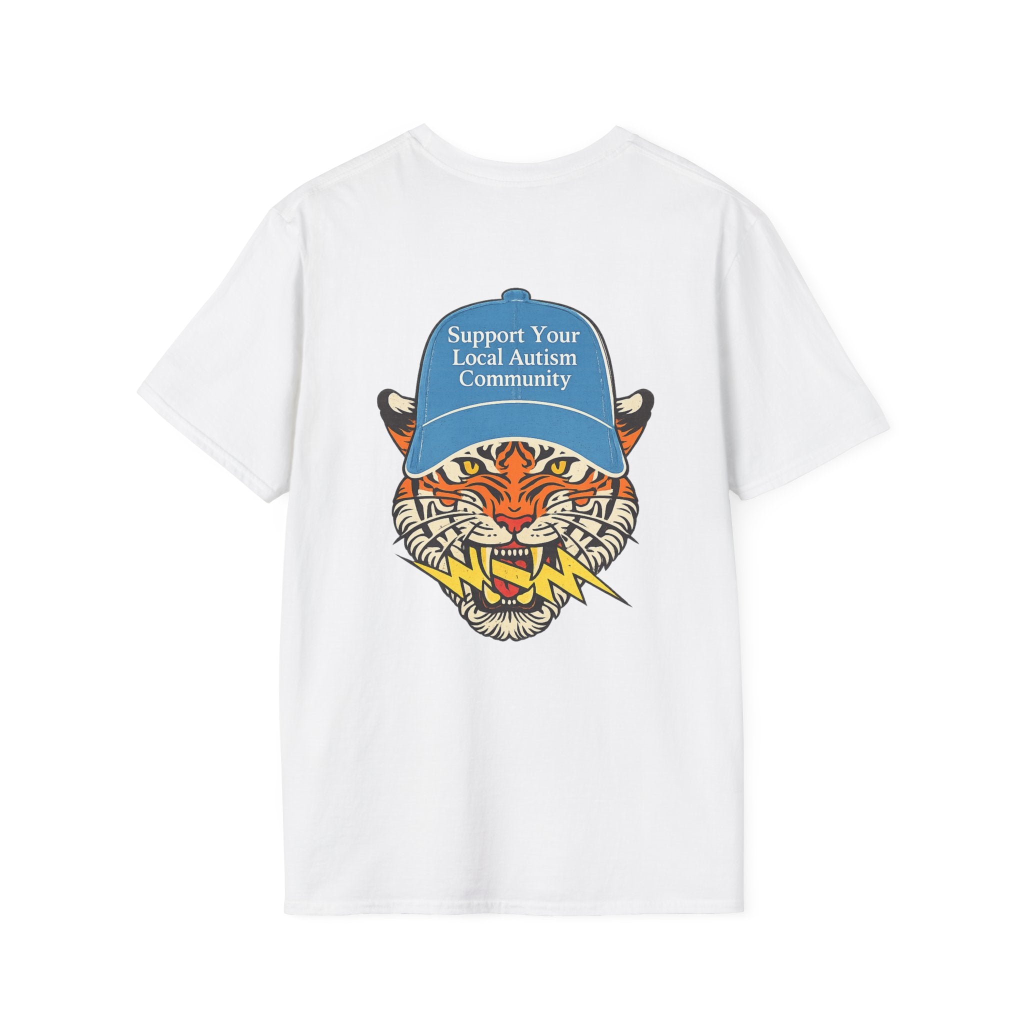 T-Shirt — The Power Yet Co. Retro Motivational Logo Tee