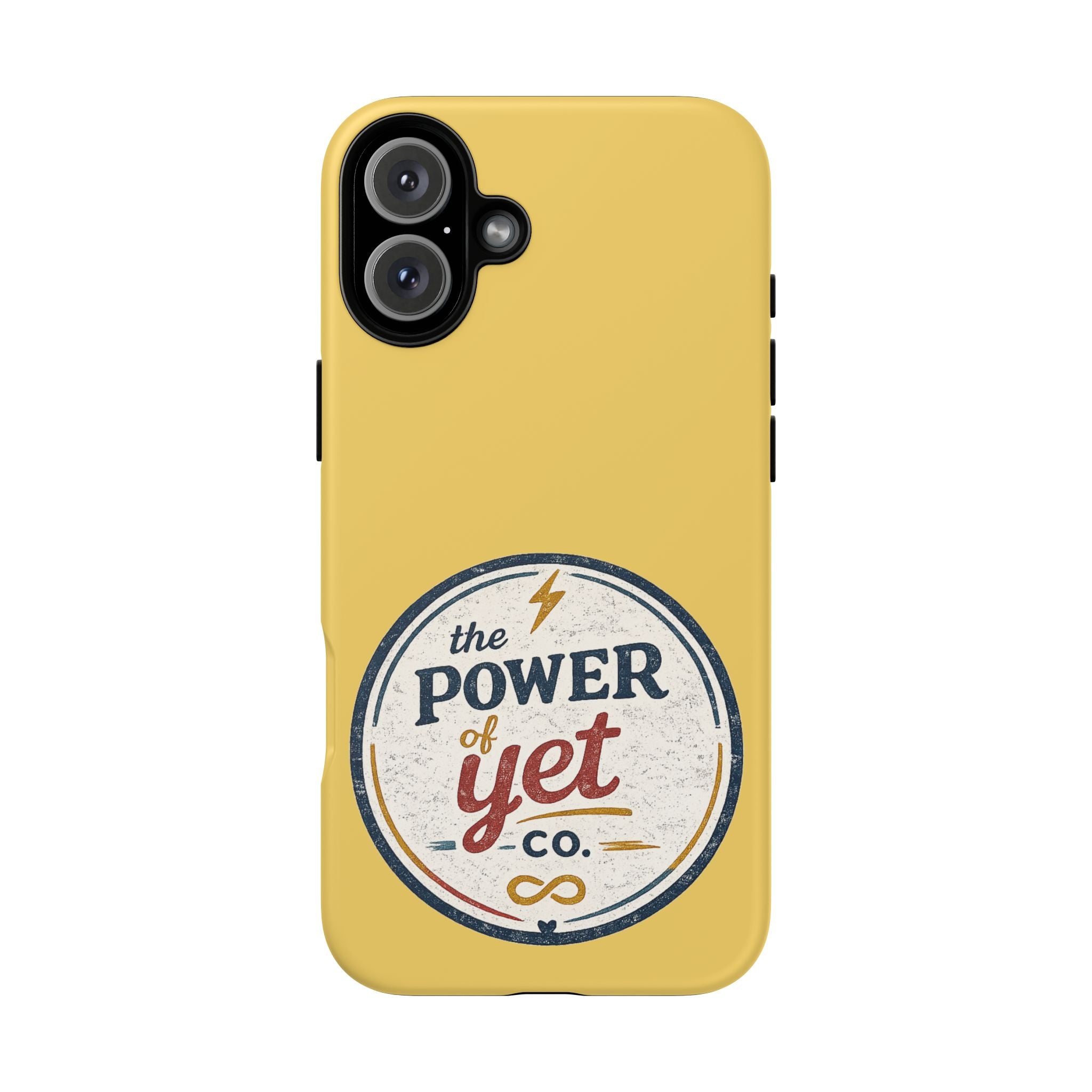 Phone Case — "The Power of Yet" Vintage Inspirational Protective Cover