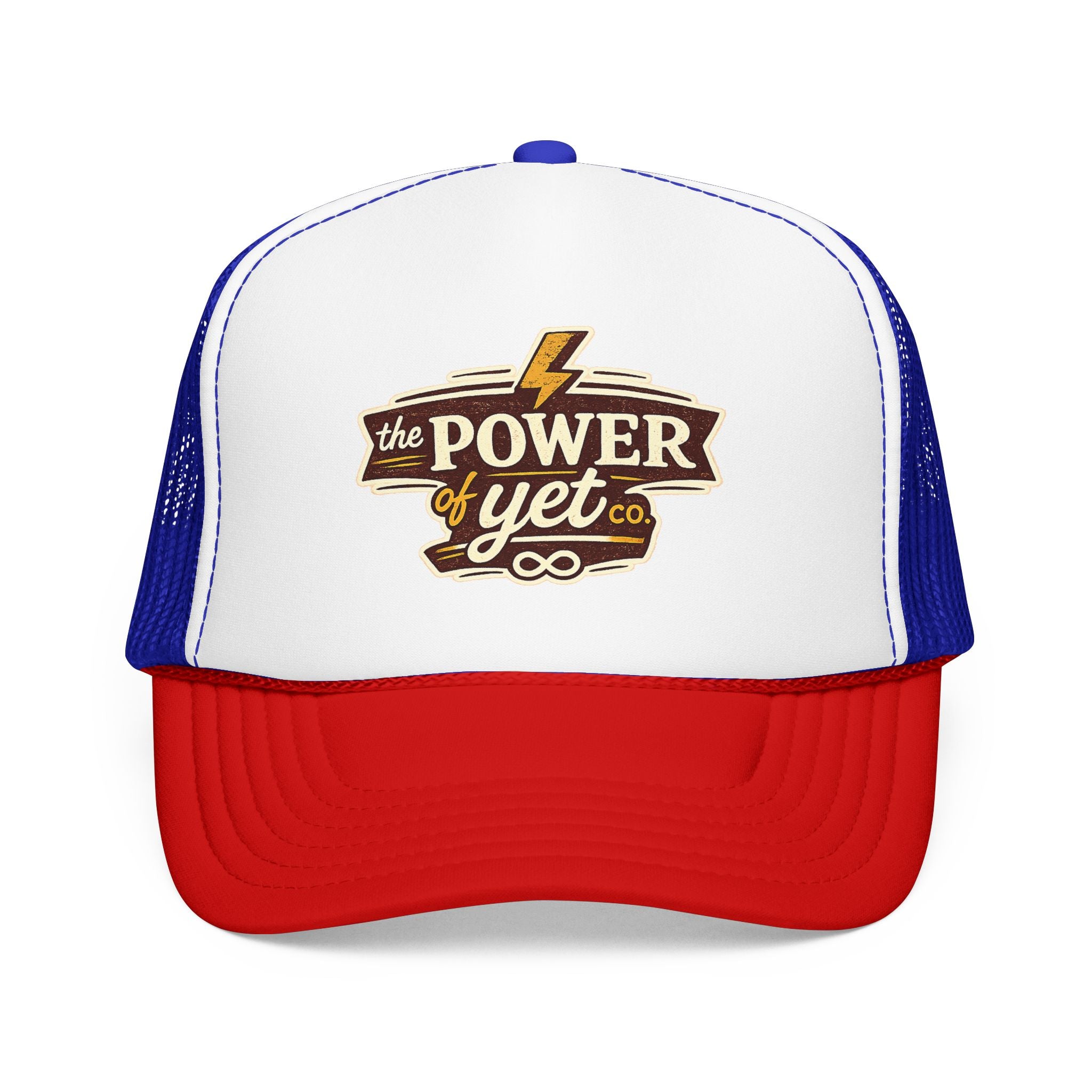 The Power of Yet Trucker Hat – Inspirational Mesh Foam Cap
