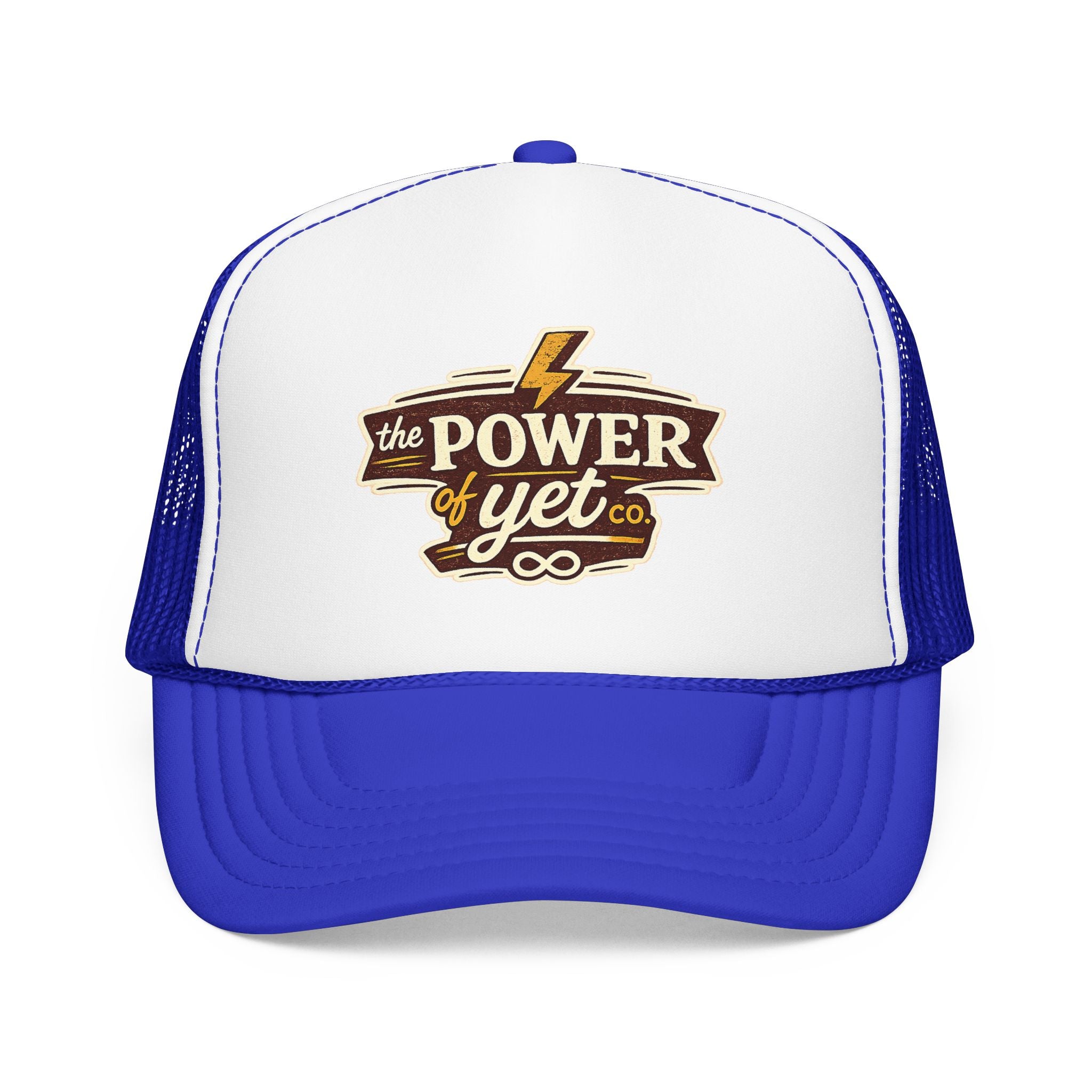 The Power of Yet Trucker Hat – Inspirational Mesh Foam Cap