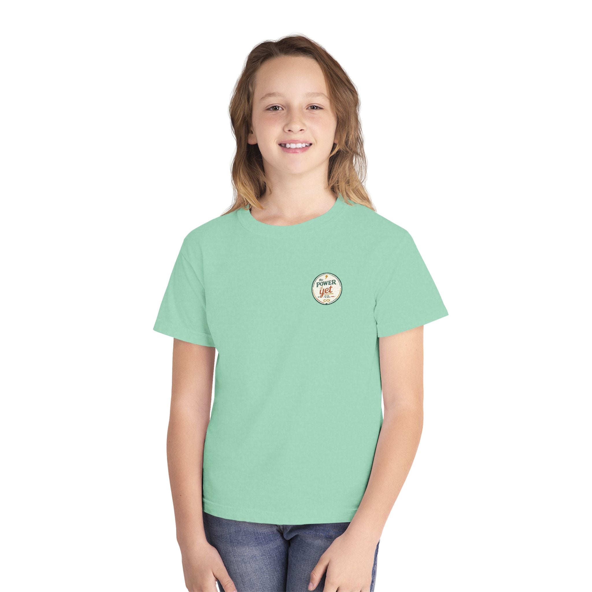 Youth T-Shirt — “Different Is My Superpower” Retro Pride Graphic Tee