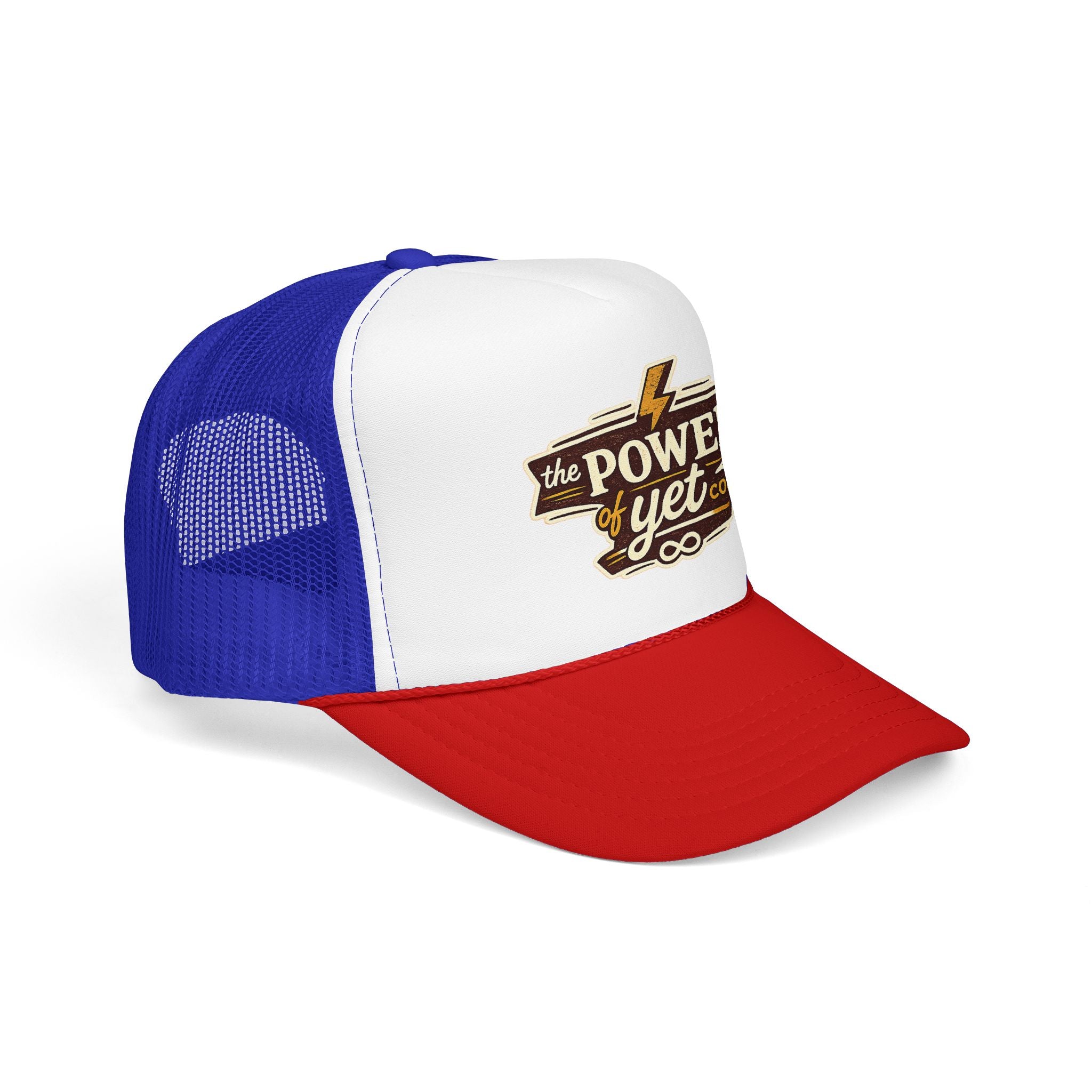 The Power of Yet Trucker Hat – Inspirational Mesh Foam Cap