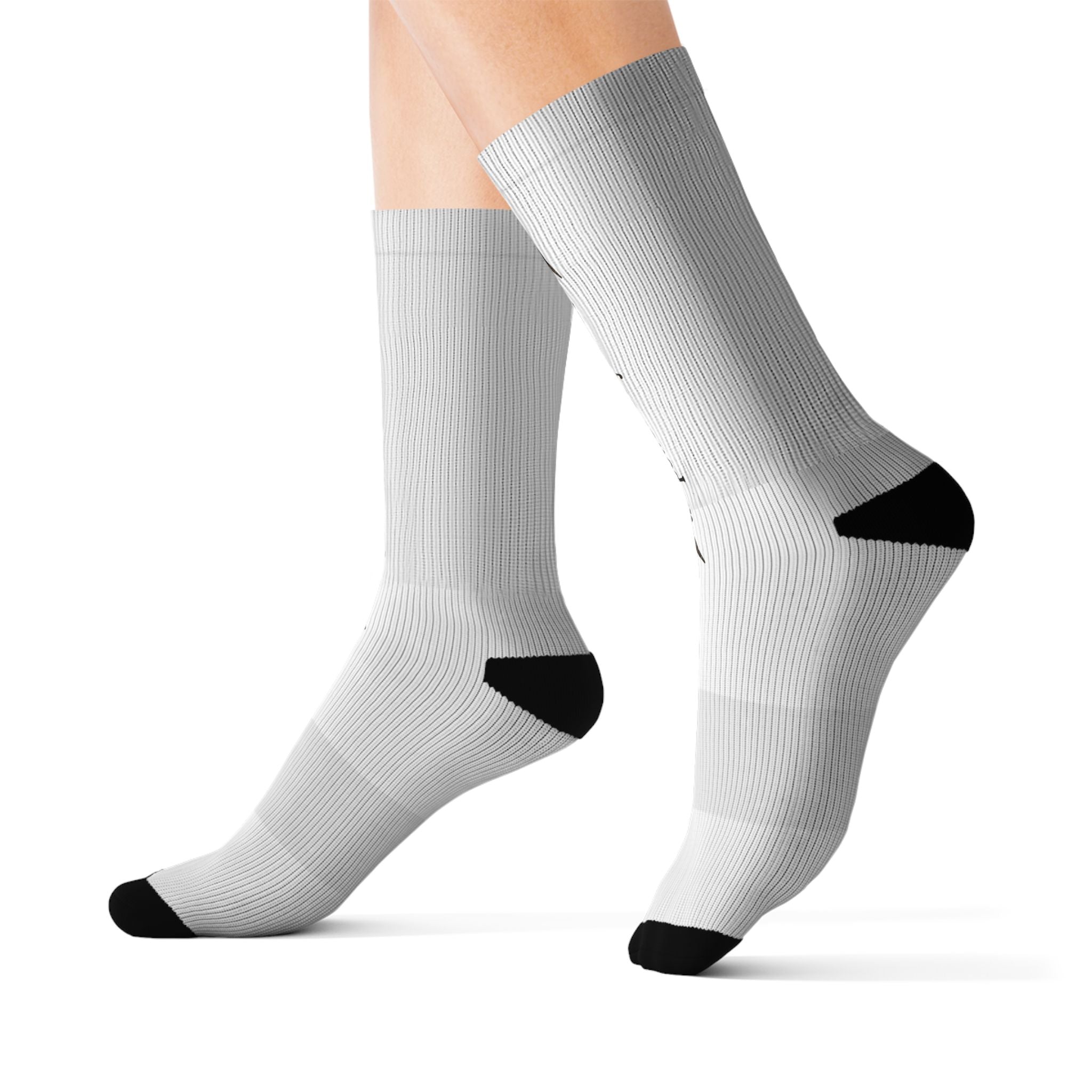 Custom Sublimation Socks — The Power of Yret Co. Athletic Crew Socks