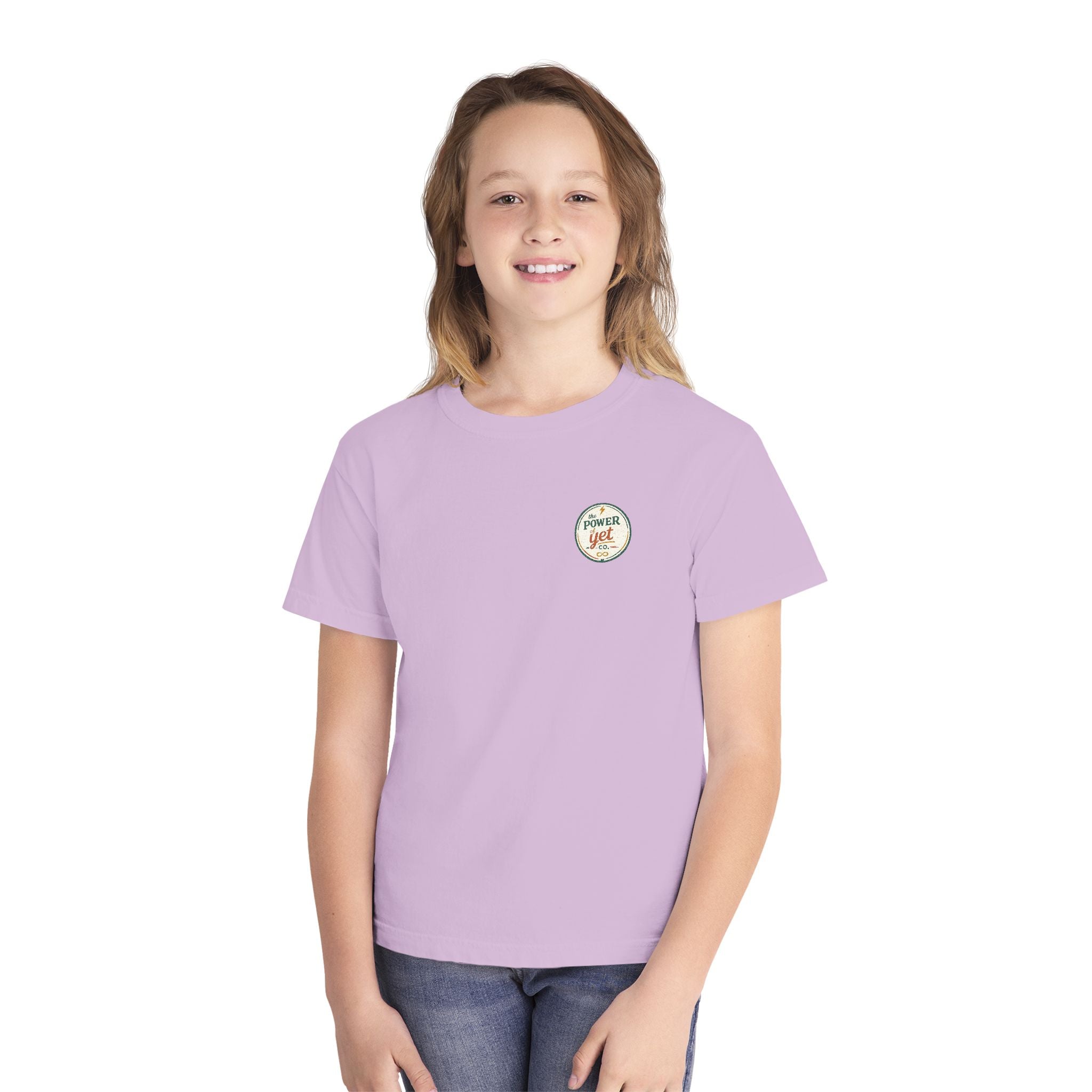 Youth T-Shirt — “Different Is My Superpower” Retro Pride Graphic Tee